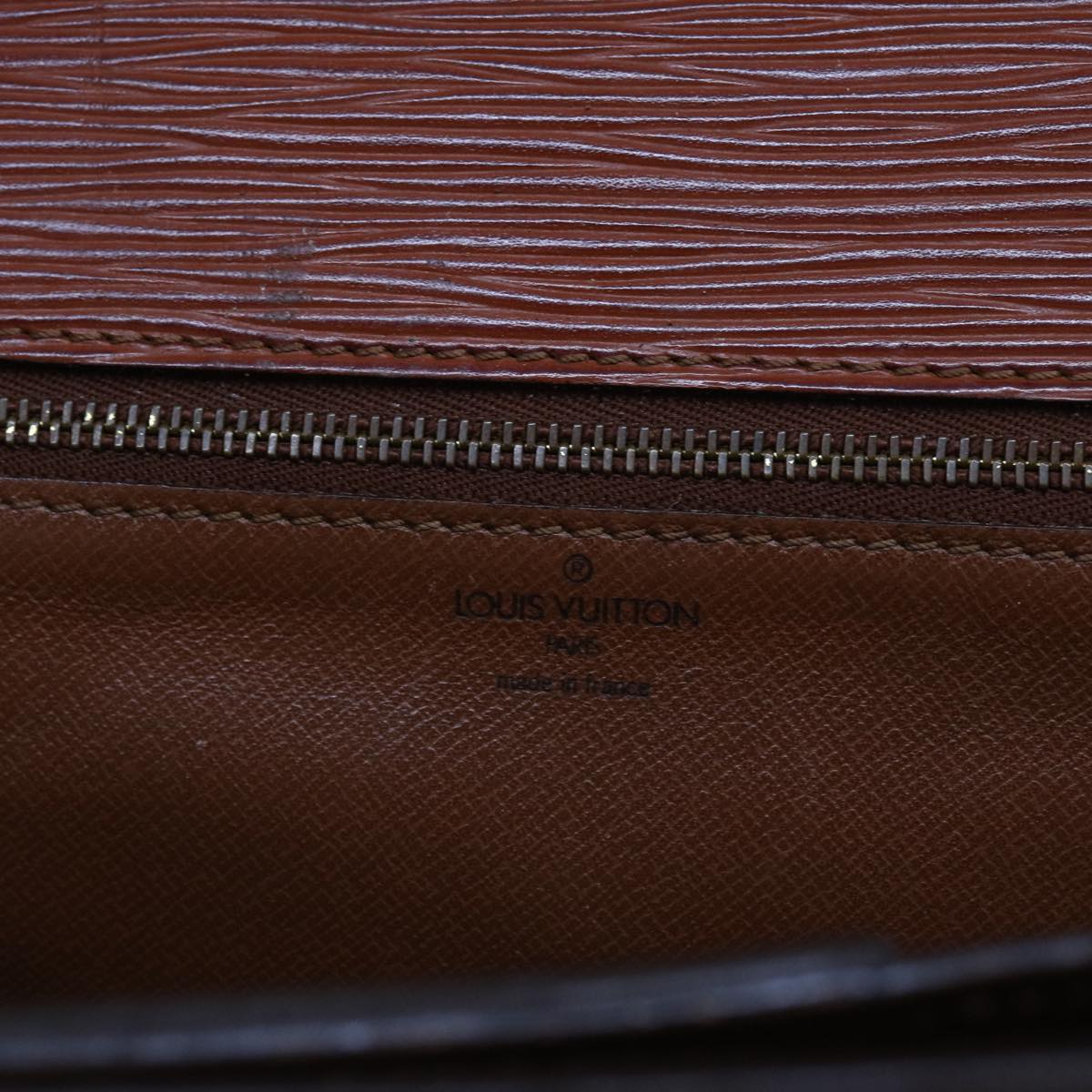 LOUIS VUITTON Epi Serviette Conseiller Briefcase Brown M54423 LV bs9034