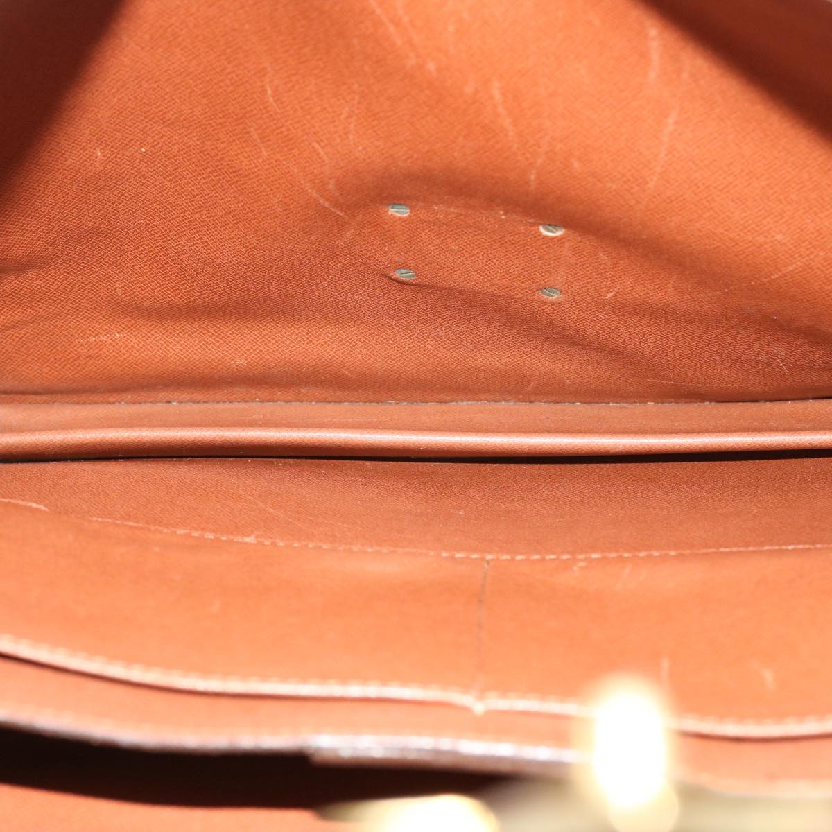 LOUIS VUITTON Epi Serviette Conseiller Briefcase Brown M54423 LV bs9034