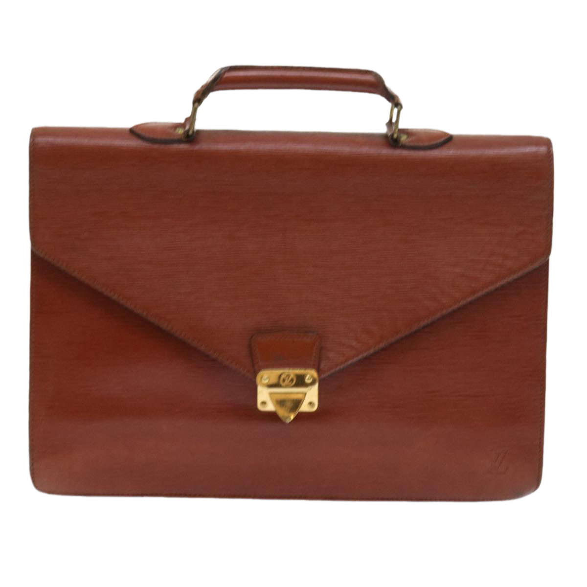 LOUIS VUITTON Epi Serviette Conseiller Briefcase Brown M54423 LV bs9034