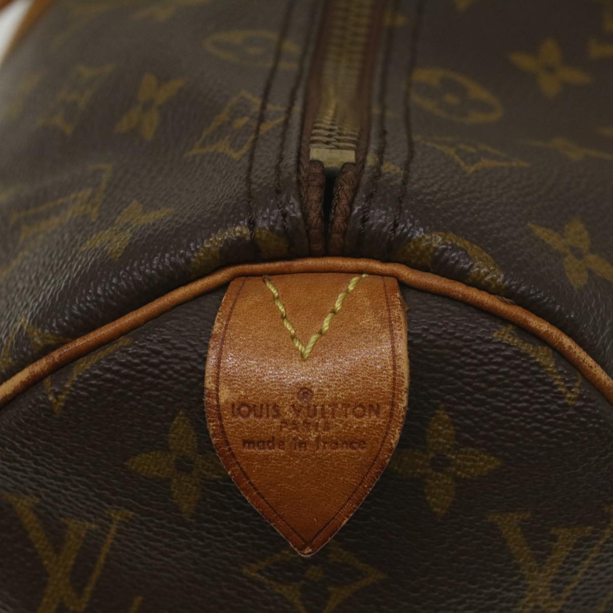 LOUIS VUITTON Monogram Keepall 45 Boston Bag Vintage M41428 LV bs9036