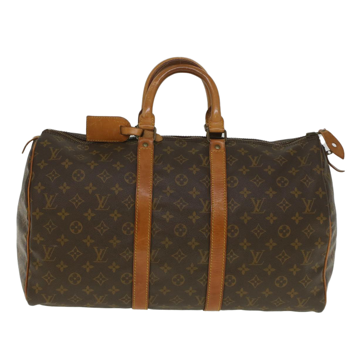 LOUIS VUITTON Monogram Keepall 45 Boston Bag Vintage M41428 LV bs9036