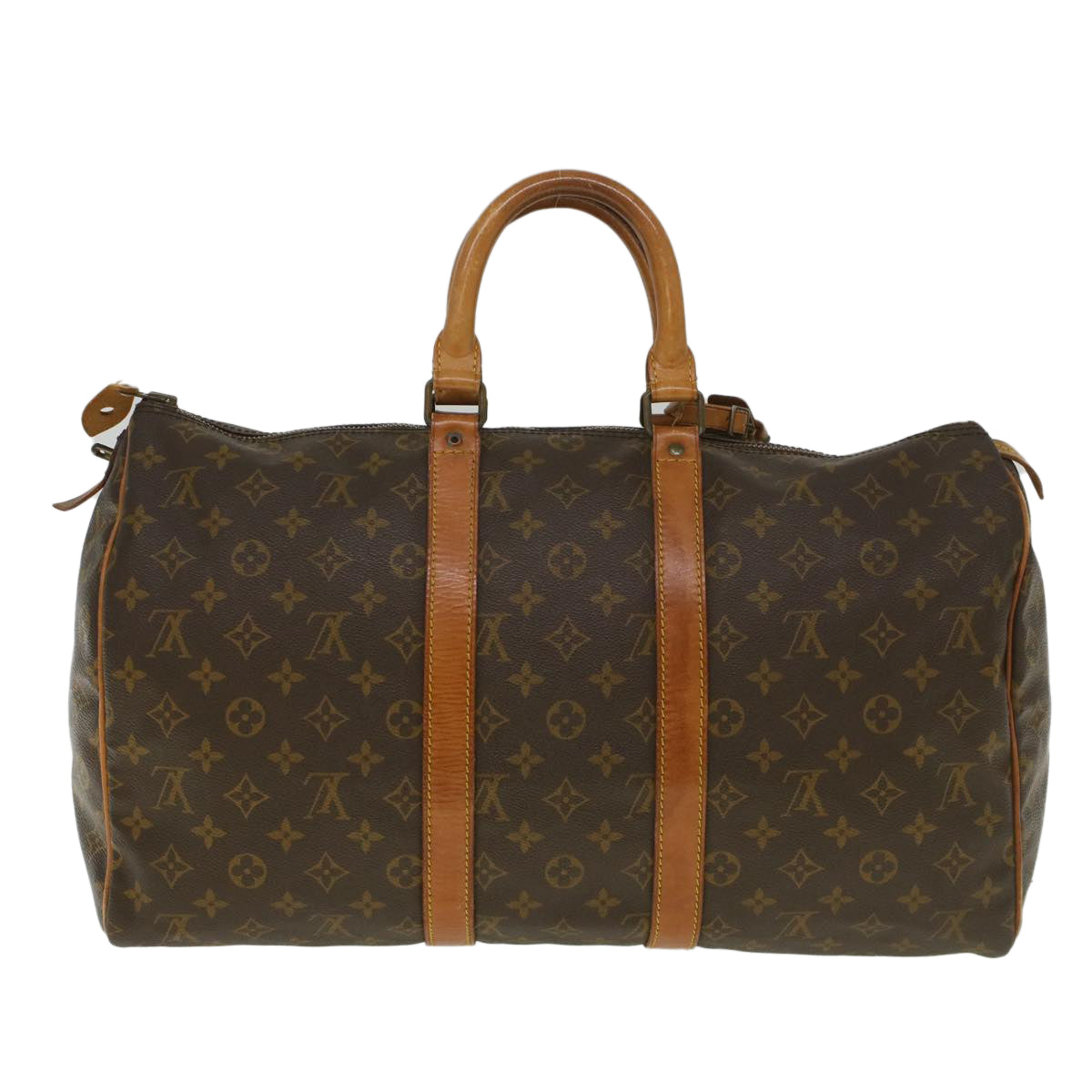 LOUIS VUITTON Monogram Keepall 45 Boston Bag Vintage M41428 LV bs9036