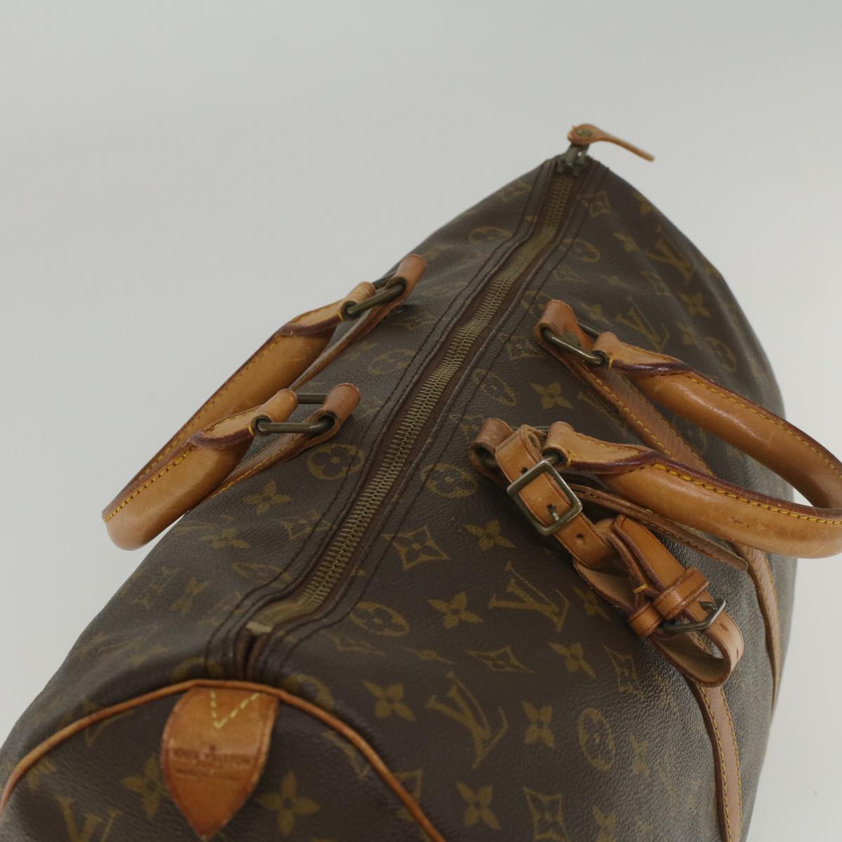 LOUIS VUITTON Monogram Keepall 45 Boston Bag Vintage M41428 LV bs9036