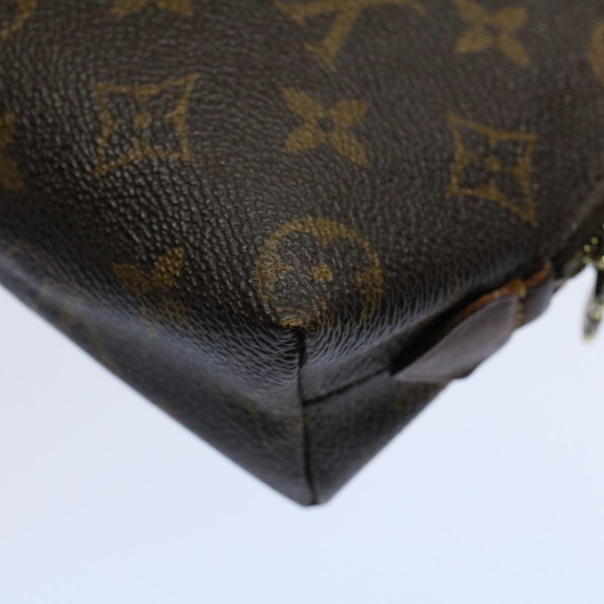 LOUIS VUITTON Monogram Pochette Cosmetic PM Cosmetic Pouch M47515 LV bs9045