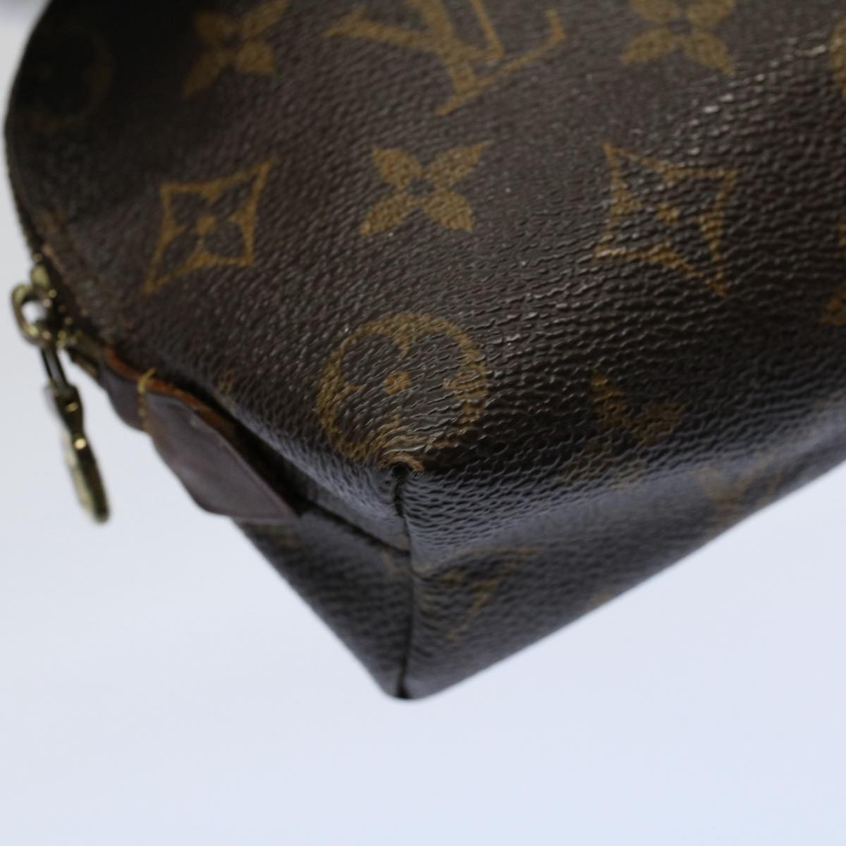 LOUIS VUITTON Monogram Pochette Cosmetic PM Cosmetic Pouch M47515 LV bs9045