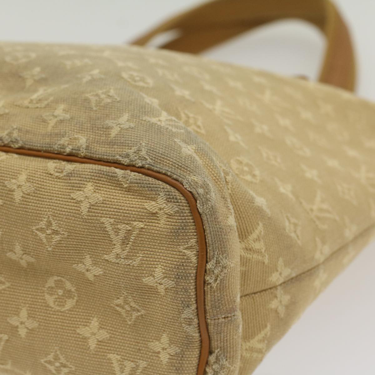 LOUIS VUITTON Monogram Mini Lucille PM Hand Bag Beige M92684 LV bs9055
