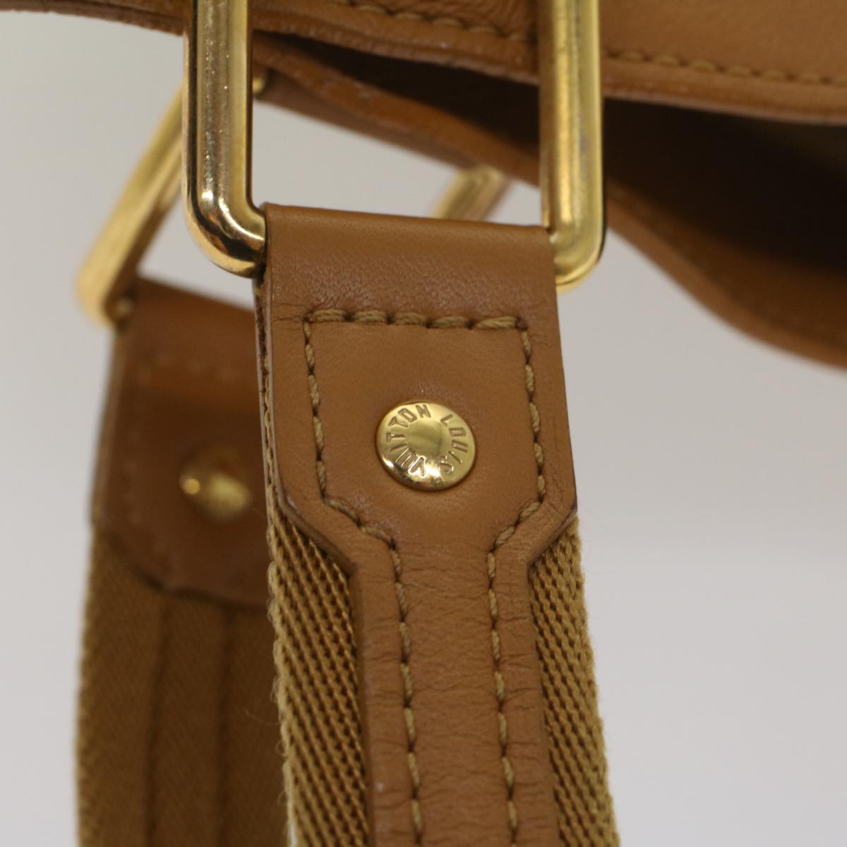 LOUIS VUITTON Monogram Mini Lucille PM Hand Bag Beige M92684 LV bs9055