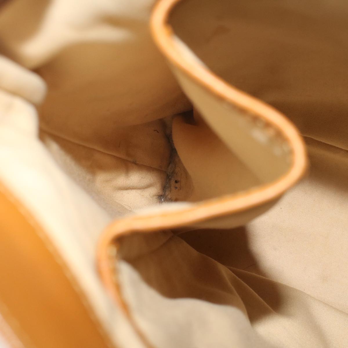 LOUIS VUITTON Monogram Mini Lucille PM Hand Bag Beige M92684 LV bs9055