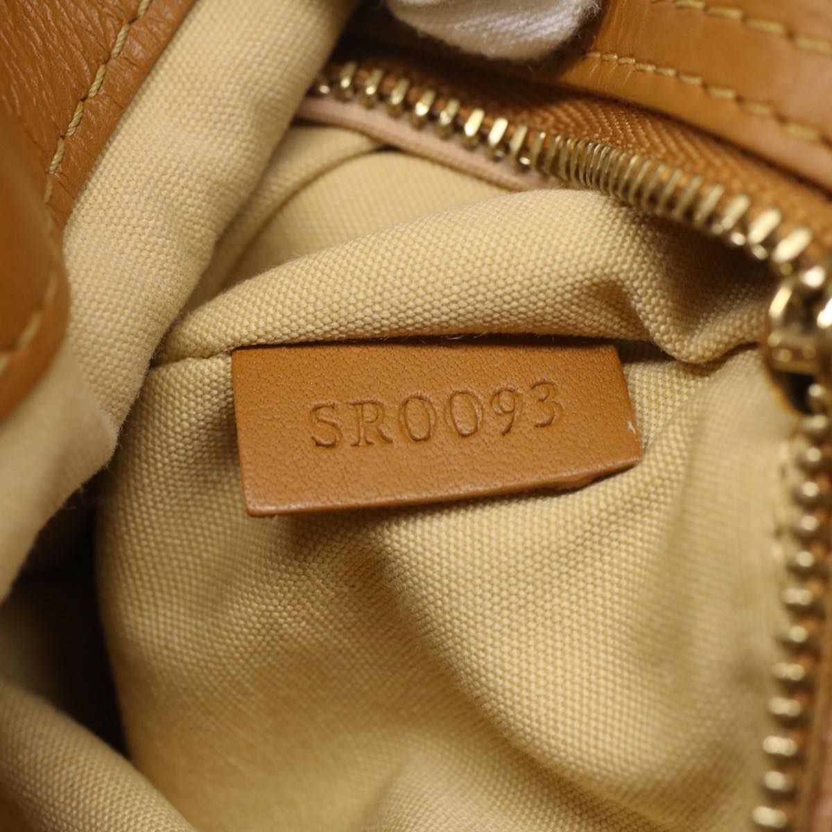 LOUIS VUITTON Monogram Mini Lucille PM Hand Bag Beige M92684 LV bs9055
