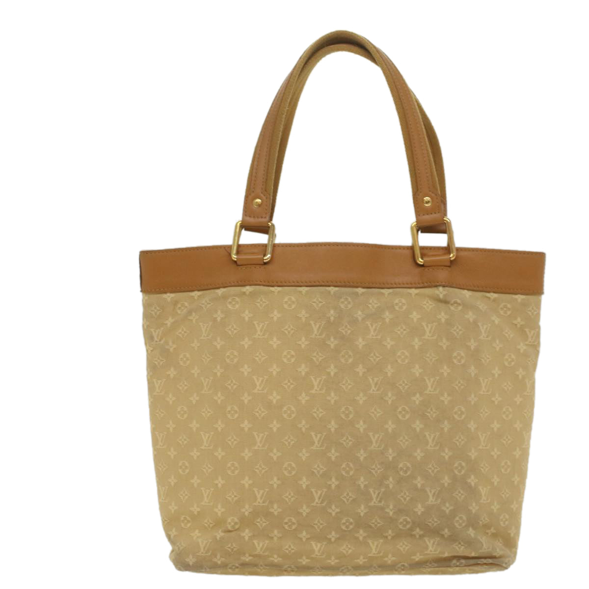 LOUIS VUITTON Monogram Mini Lucille PM Hand Bag Beige M92684 LV bs9055