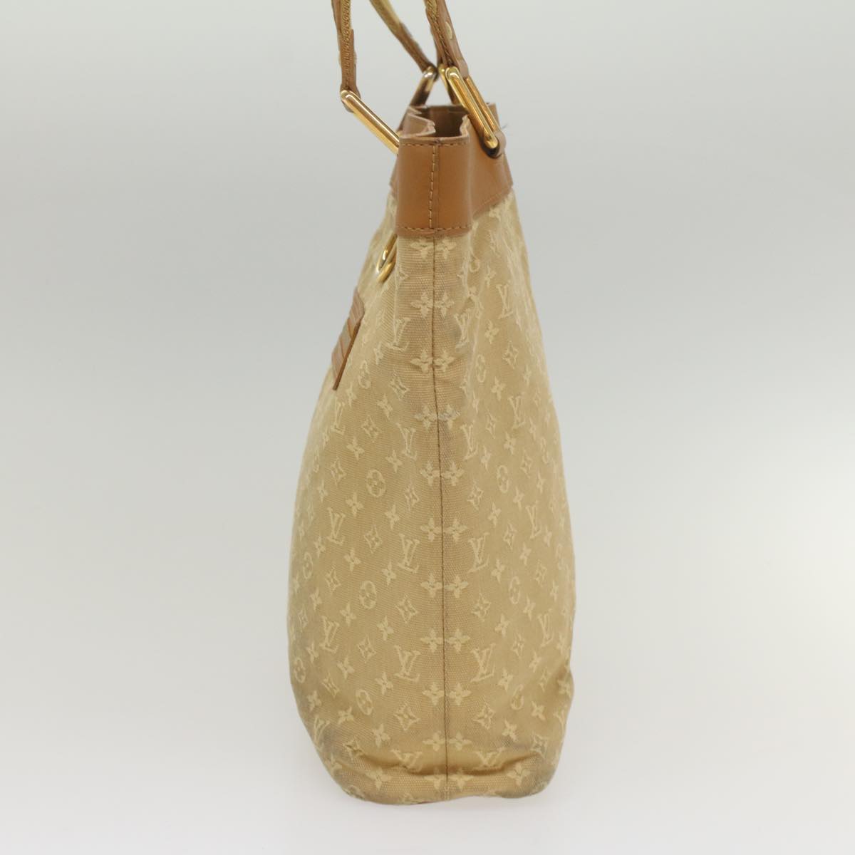 LOUIS VUITTON Monogram Mini Lucille PM Hand Bag Beige M92684 LV bs9055