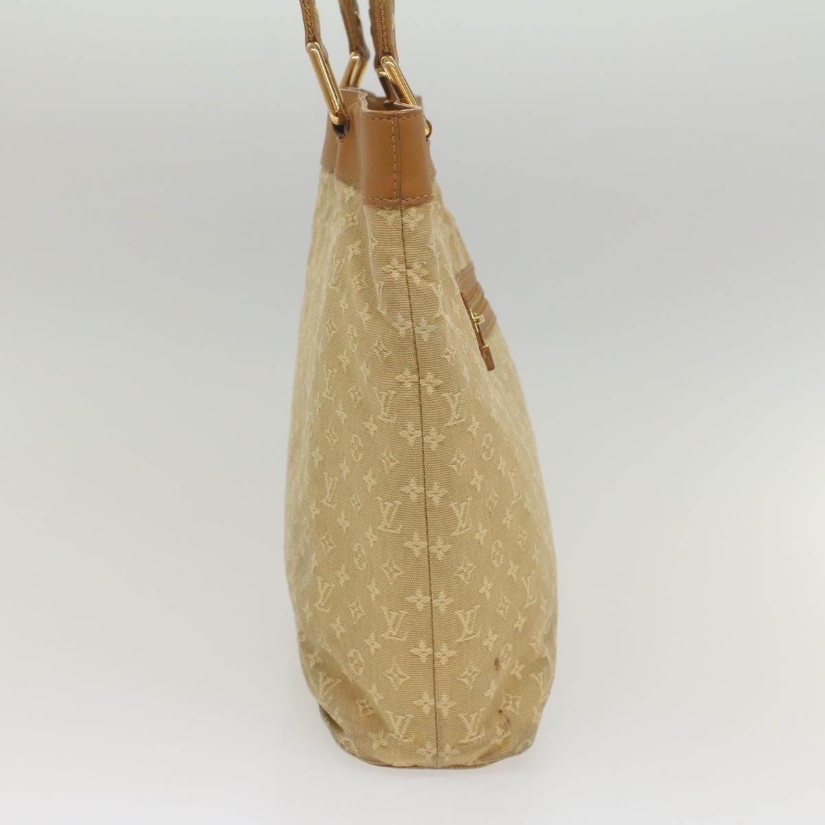 LOUIS VUITTON Monogram Mini Lucille PM Hand Bag Beige M92684 LV bs9055
