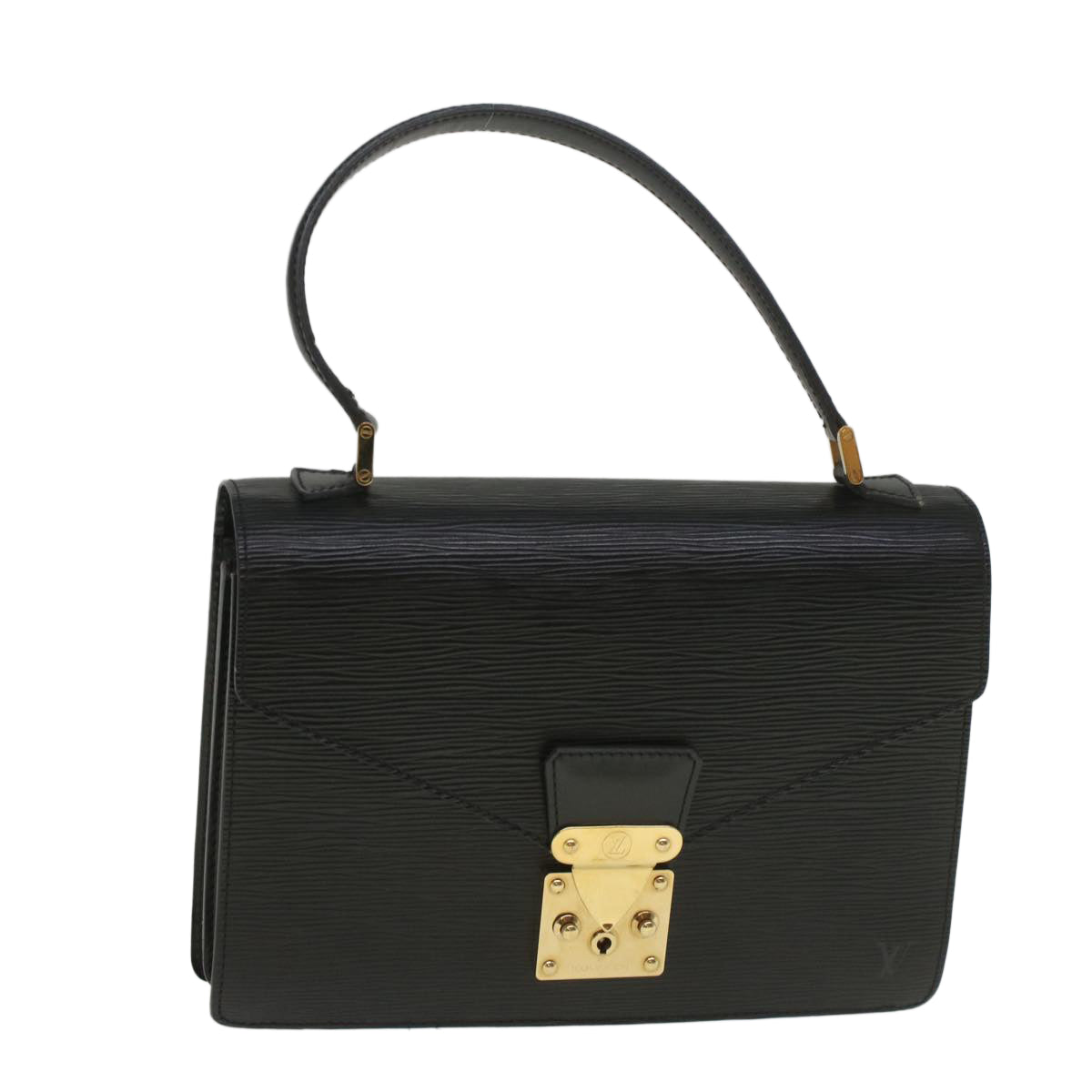 LOUIS VUITTON Epi Concorde Hand Bag Black M52132 LV bs9058