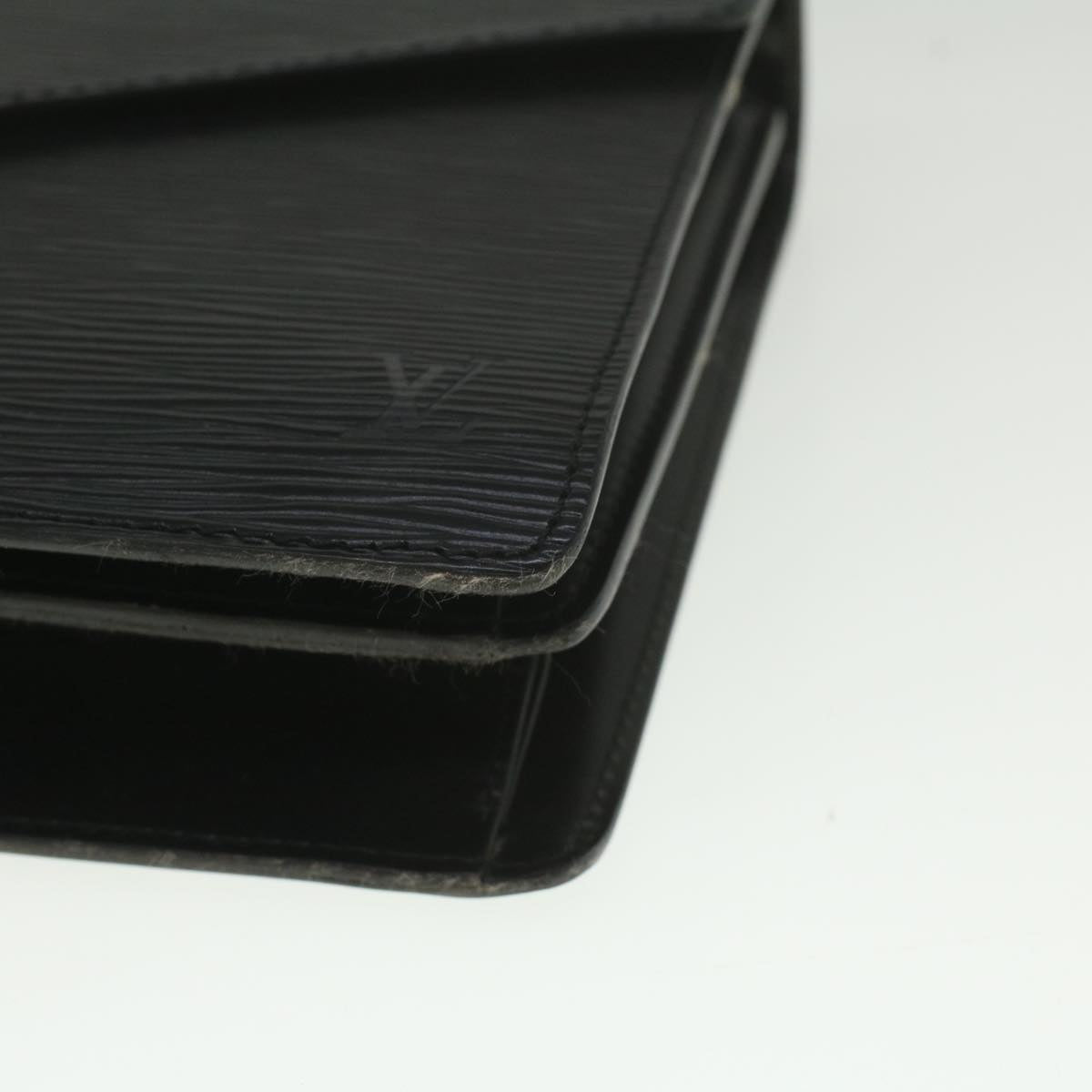 LOUIS VUITTON Epi Concorde Hand Bag Black M52132 LV bs9058