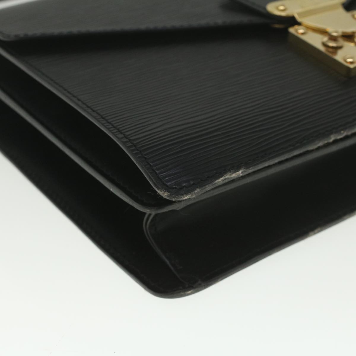 LOUIS VUITTON Epi Concorde Hand Bag Black M52132 LV bs9058
