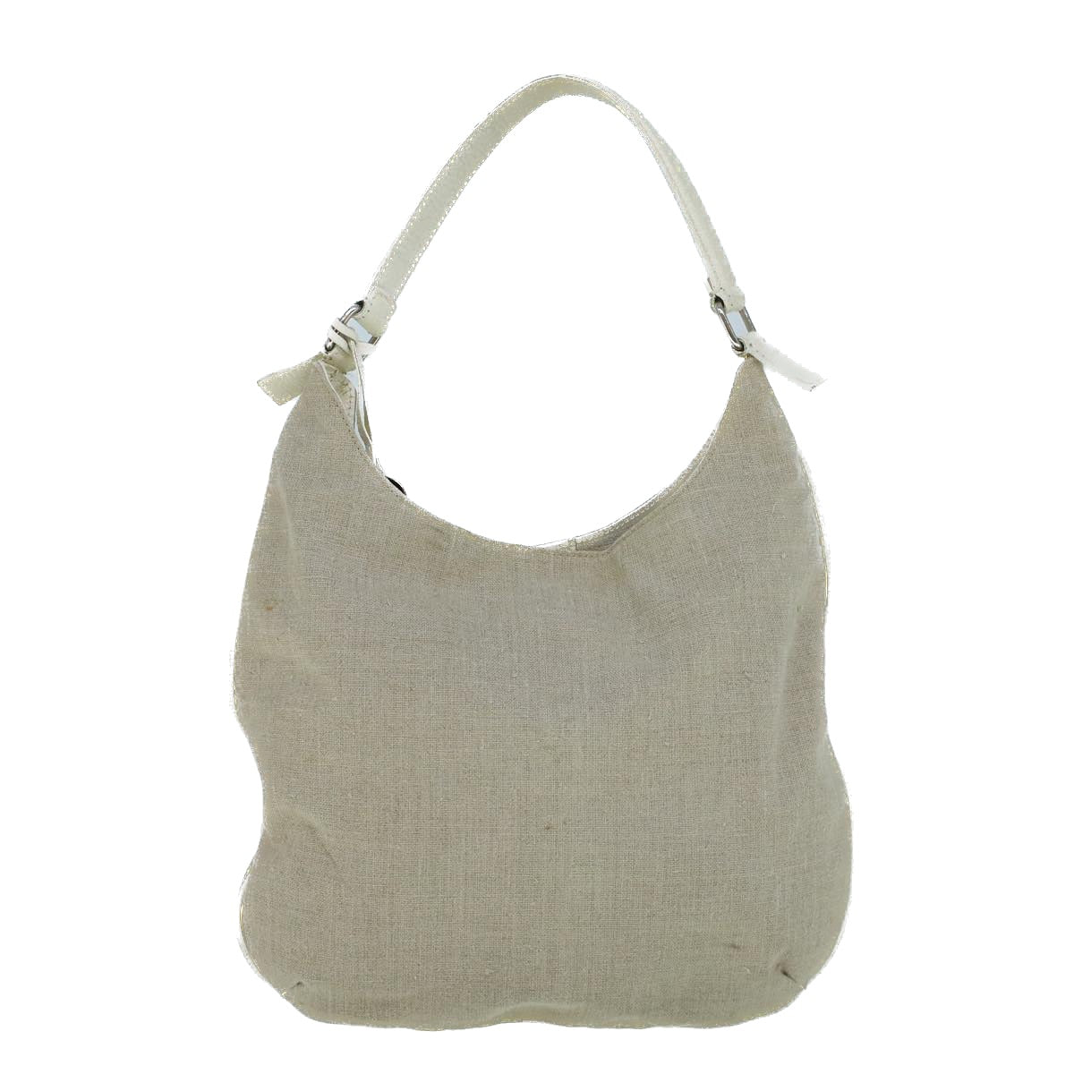 Luxury FendiShoulder Bag Canvas Beigebs9075