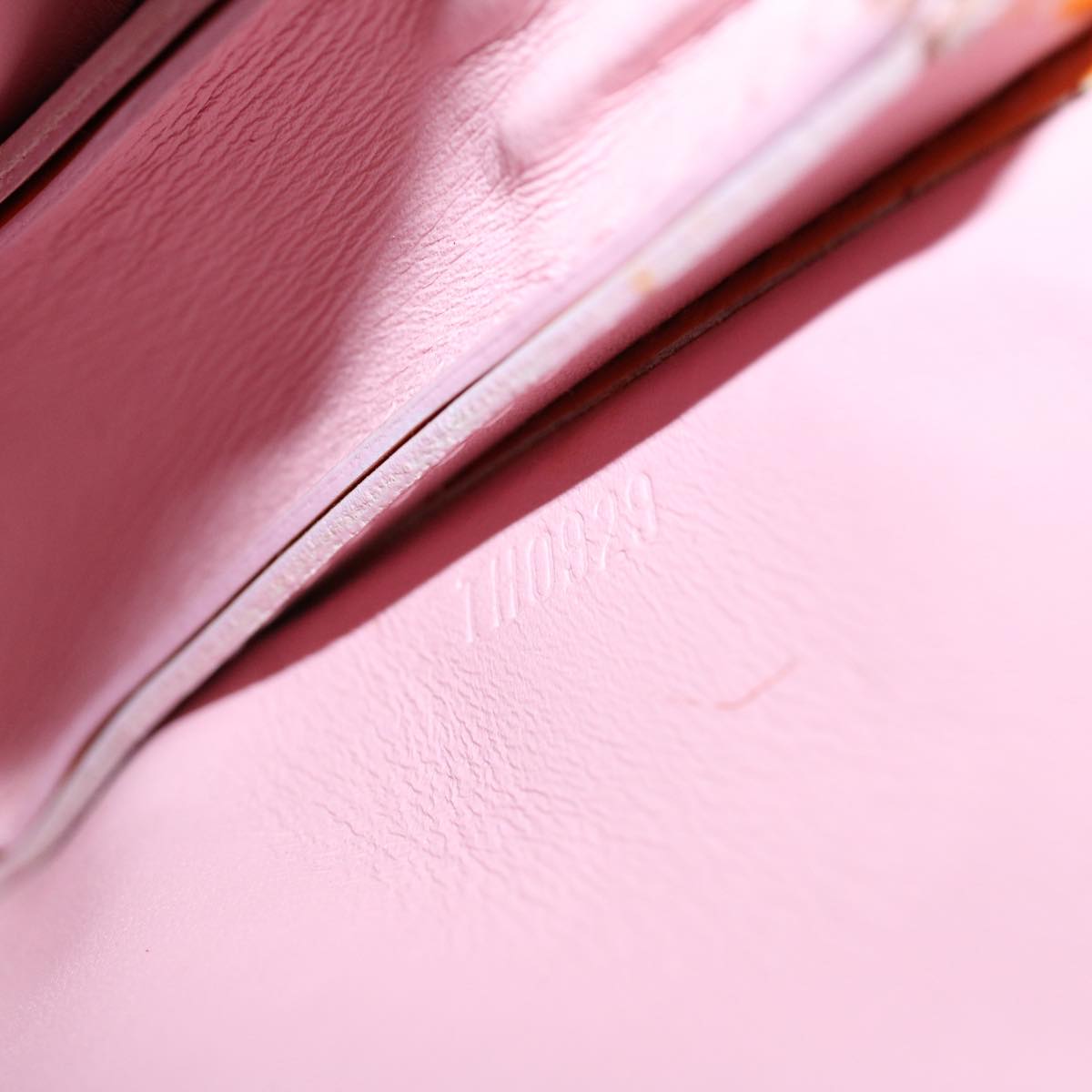 LOUIS VUITTON Vernis Lexington Pouch Marshmallow Pink M91057 LV bs9130