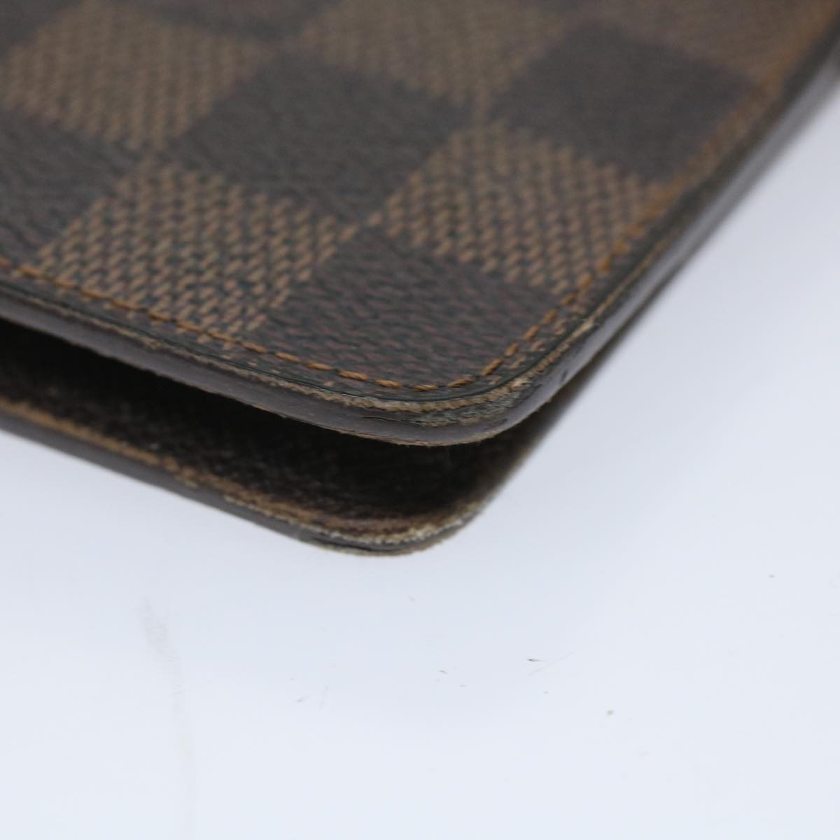 LOUIS VUITTON Damier Ebene Agenda MM Day Planner Cover R20240 LV bs9163