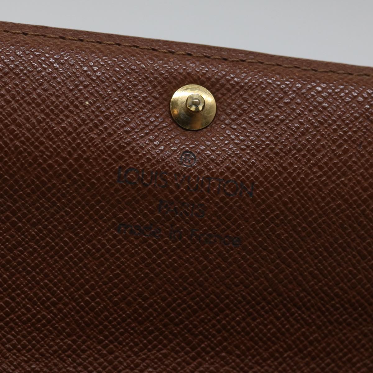 LOUIS VUITTON Monogram Portefeuille Sarah Long Wallet M60531 LV bs9188