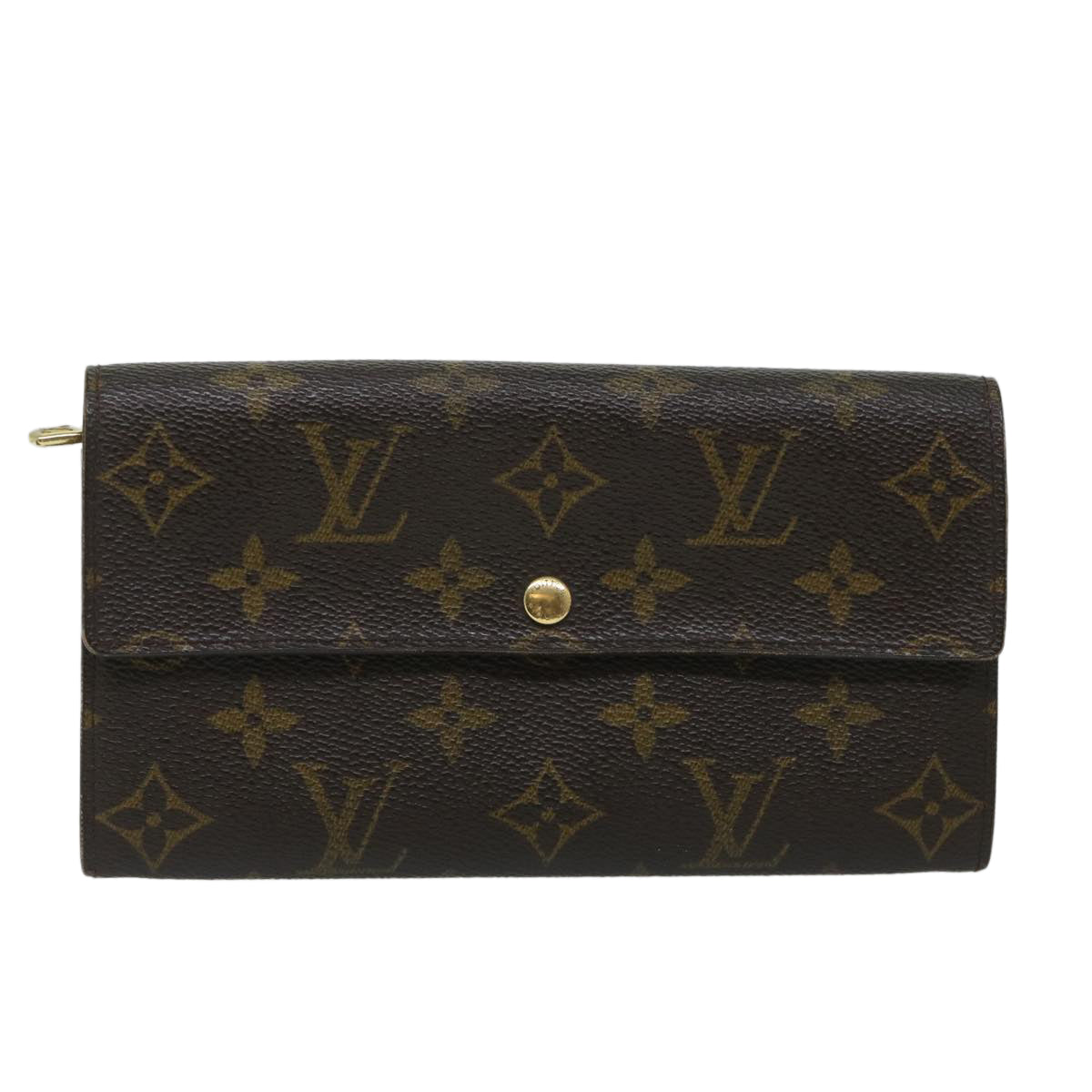 LOUIS VUITTON Monogram Portefeuille Sarah Long Wallet M60531 LV bs9188
