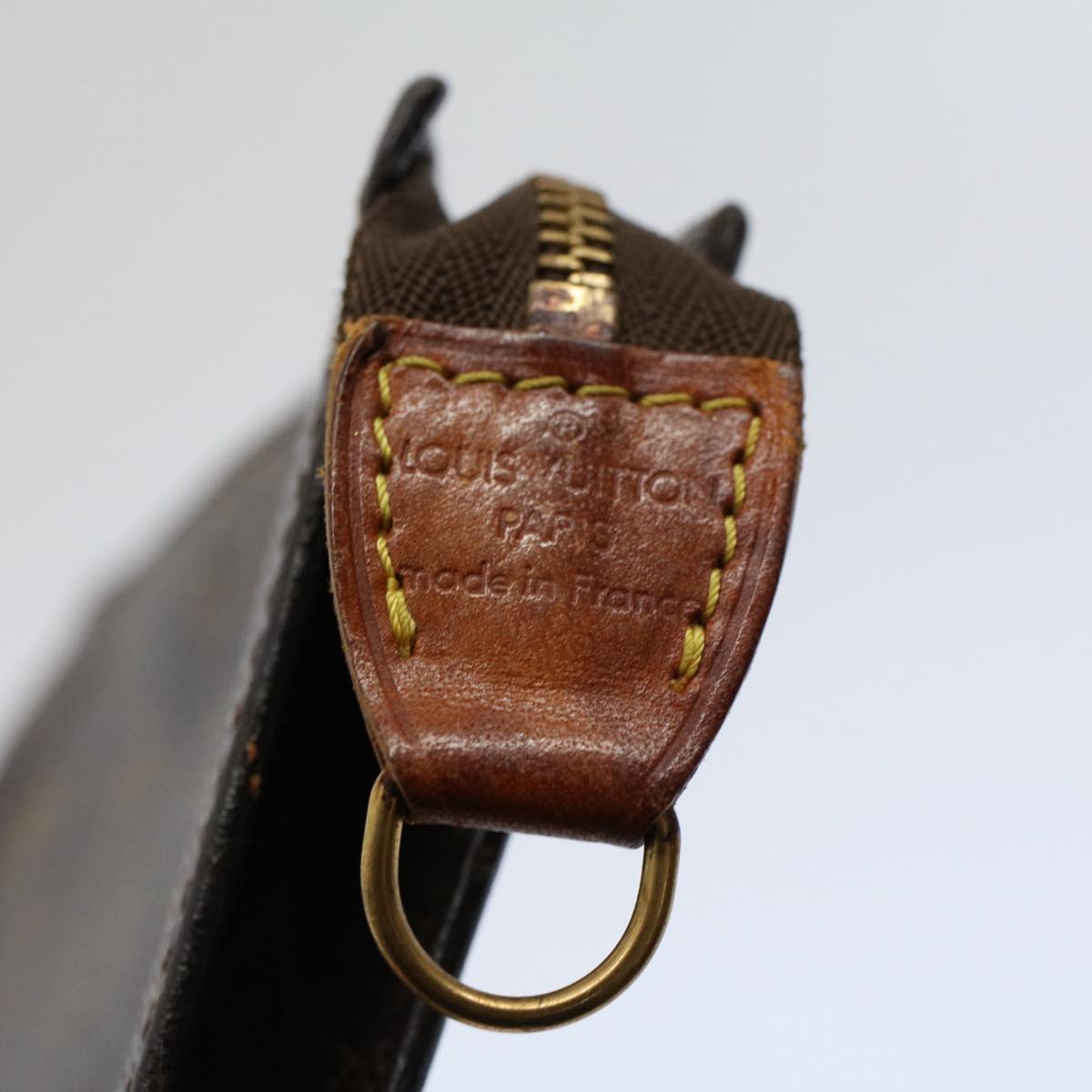LOUIS VUITTON Monogram Bucket PM Accessory Pouch LV bs9189