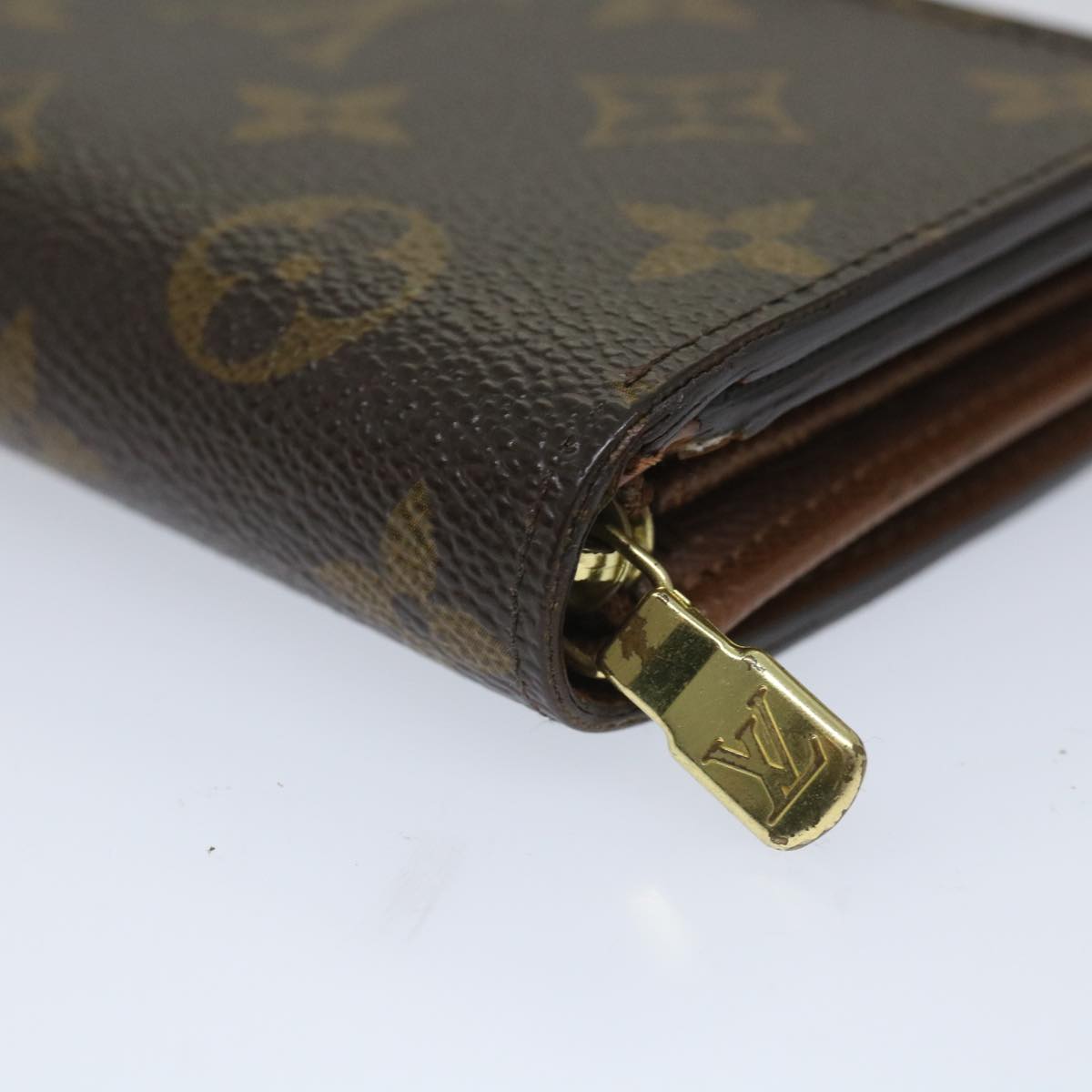 LOUIS VUITTON Monogram Portefeuille Tresol Wallet M61736 LV bs9190