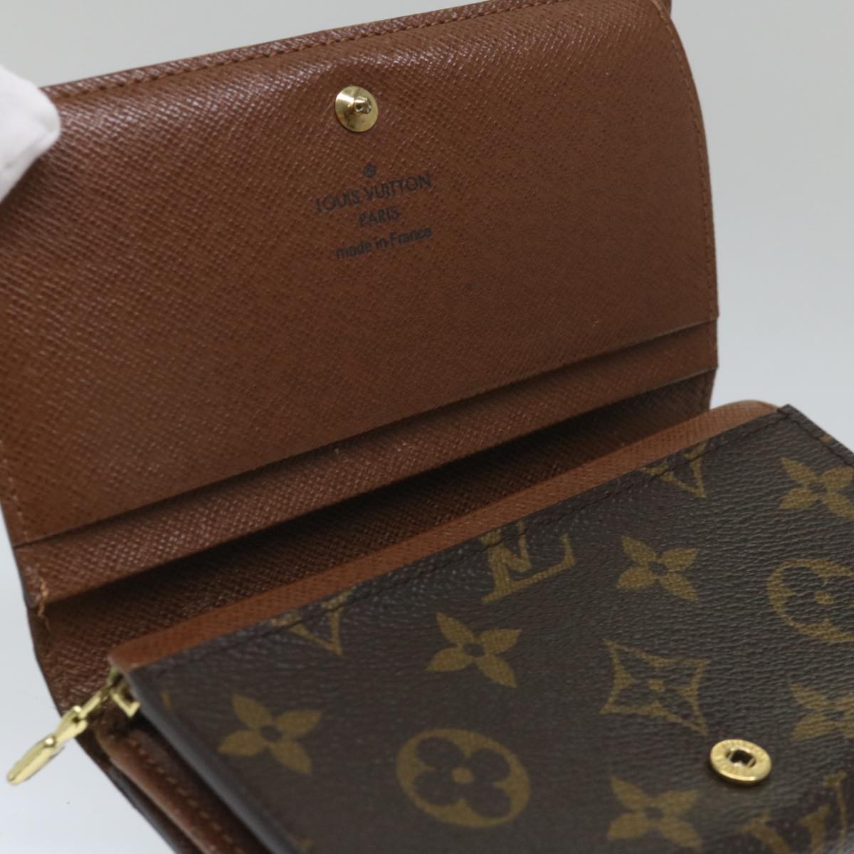 LOUIS VUITTON Monogram Portefeuille Tresol Wallet M61736 LV bs9190