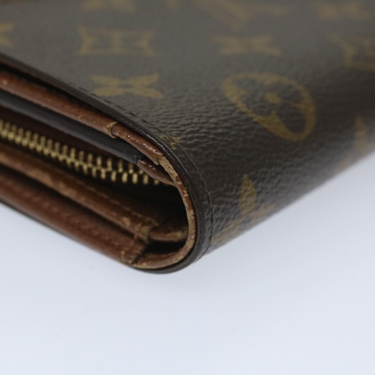 LOUIS VUITTON Monogram Portefeuille Tresol Wallet M61736 LV bs9190