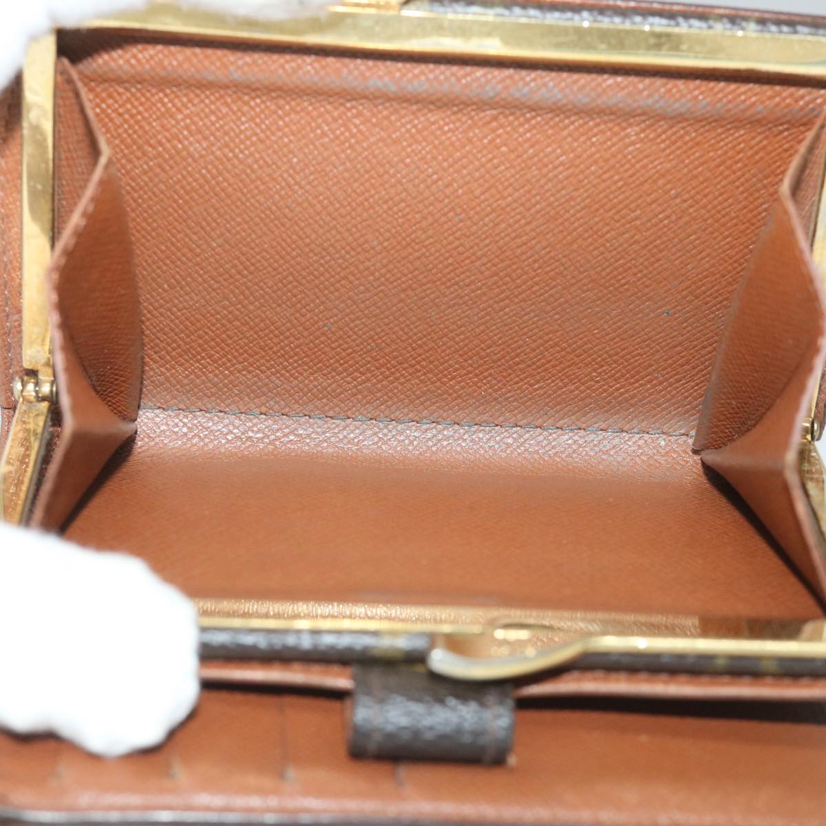 LOUIS VUITTON Monogram Porte Monnaie Billets Viennois Wallet M61663 bs9191