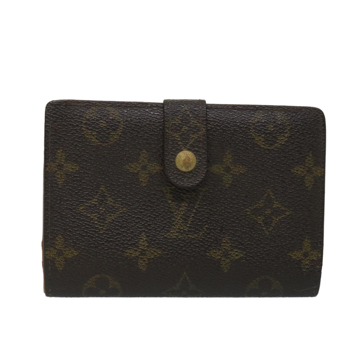 LOUIS VUITTON Monogram Porte Monnaie Billets Viennois Wallet M61663 bs9191