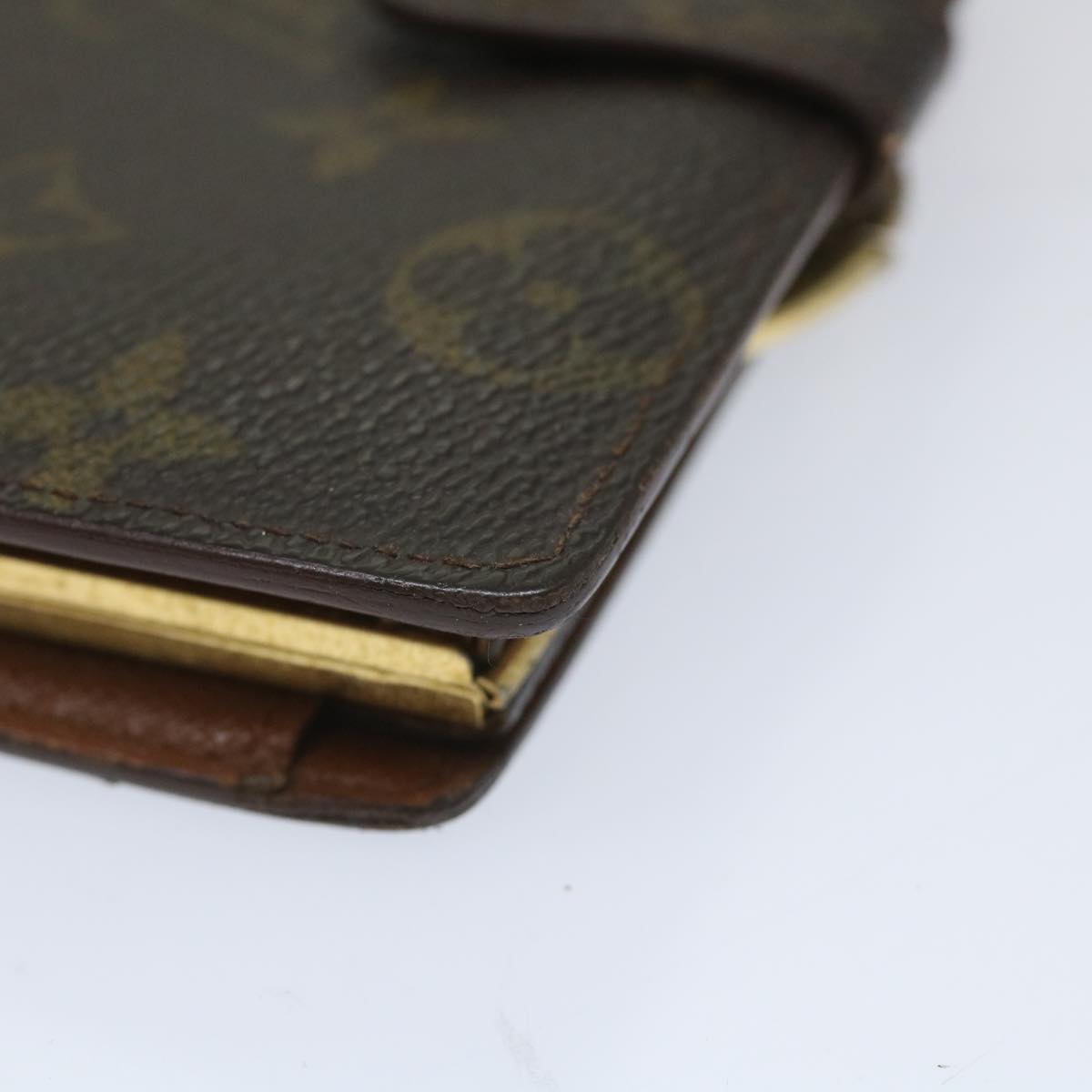 LOUIS VUITTON Monogram Porte Monnaie Billets Viennois Wallet M61663 bs9191
