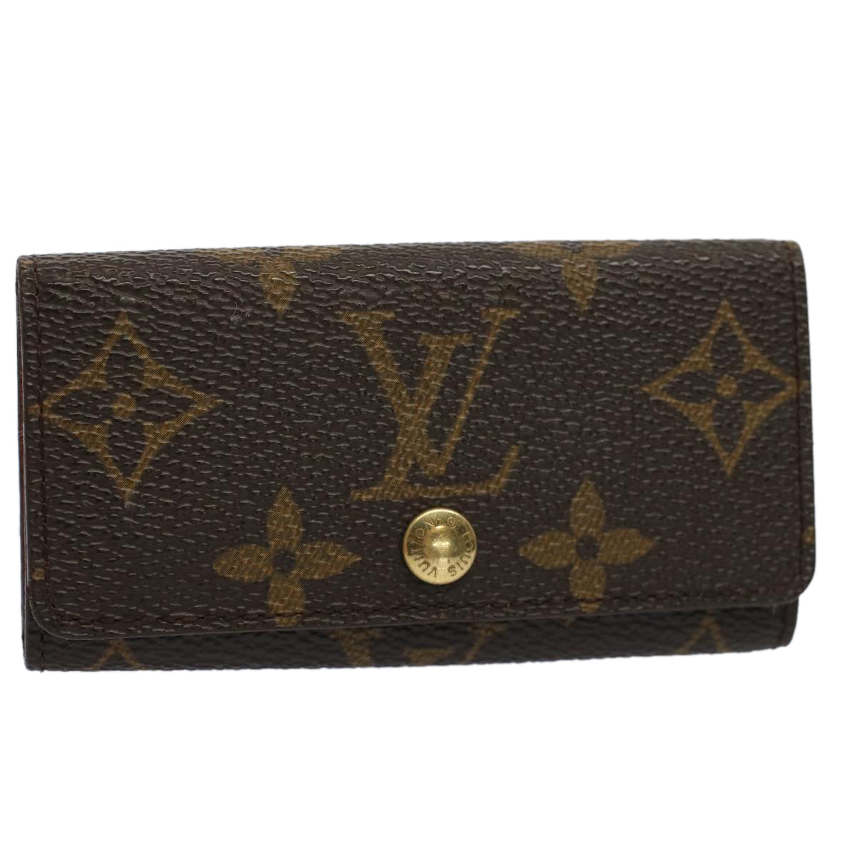 LOUIS VUITTON Monogram Multi Cles 4 Key Case M69517 LV bs9195