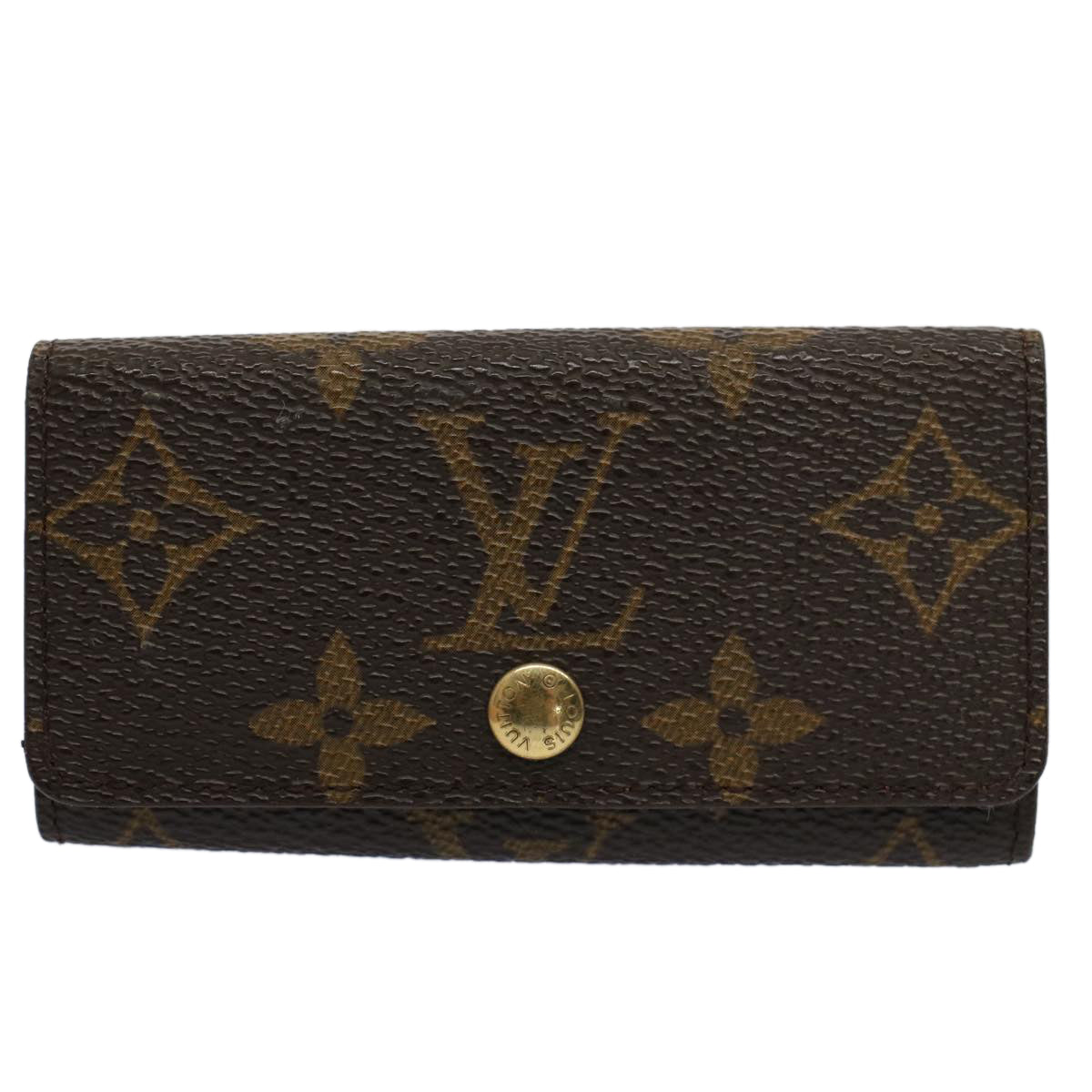 LOUIS VUITTON Monogram Multi Cles 4 Key Case M69517 LV bs9195