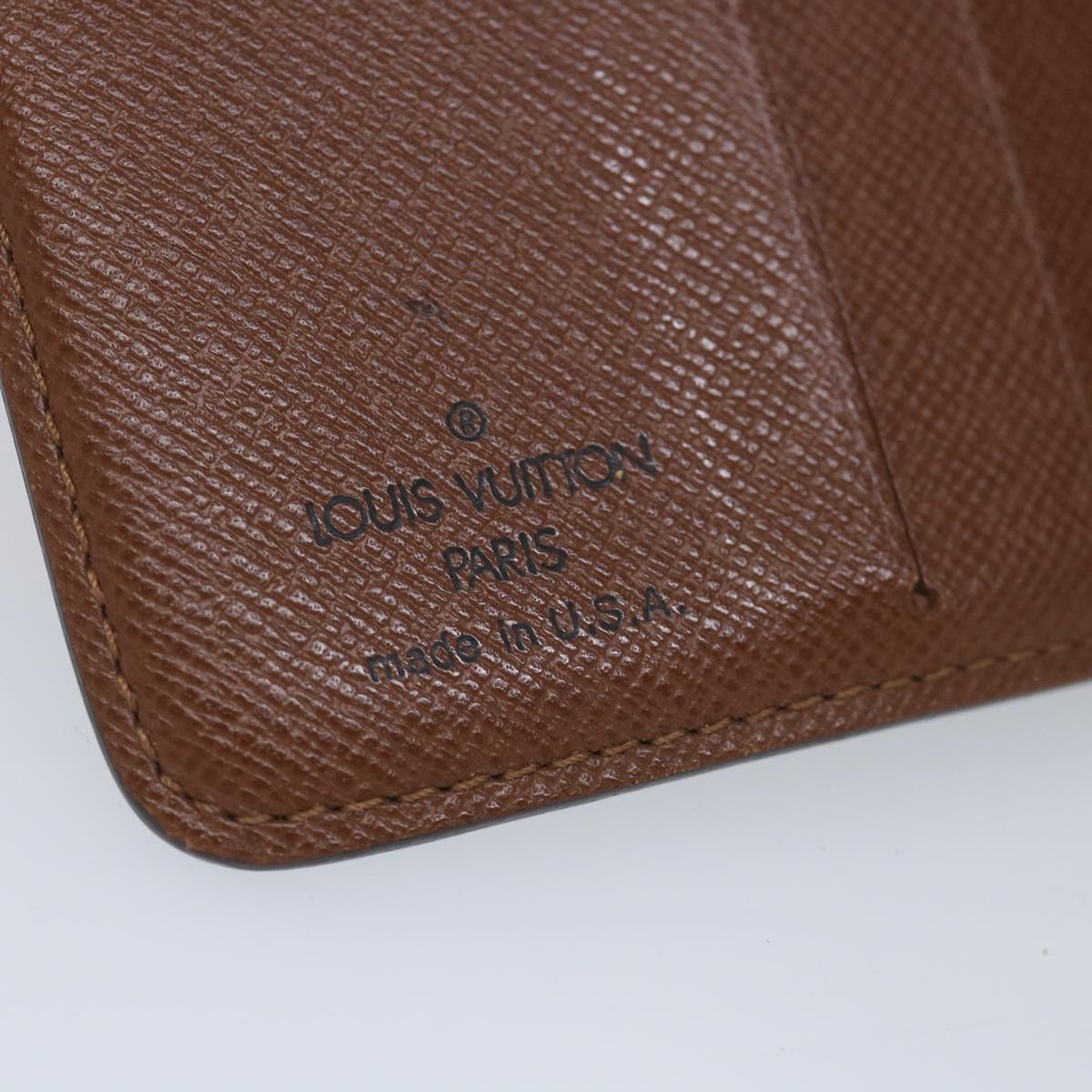 LOUIS VUITTON Monogram Compact Zip Wallet M61667 LV bs9203