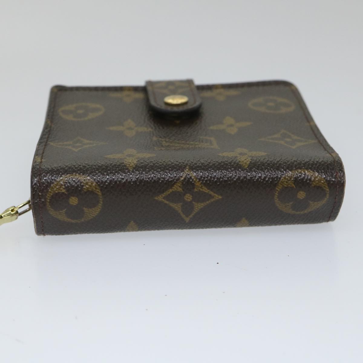LOUIS VUITTON Monogram Compact Zip Wallet M61667 LV bs9203