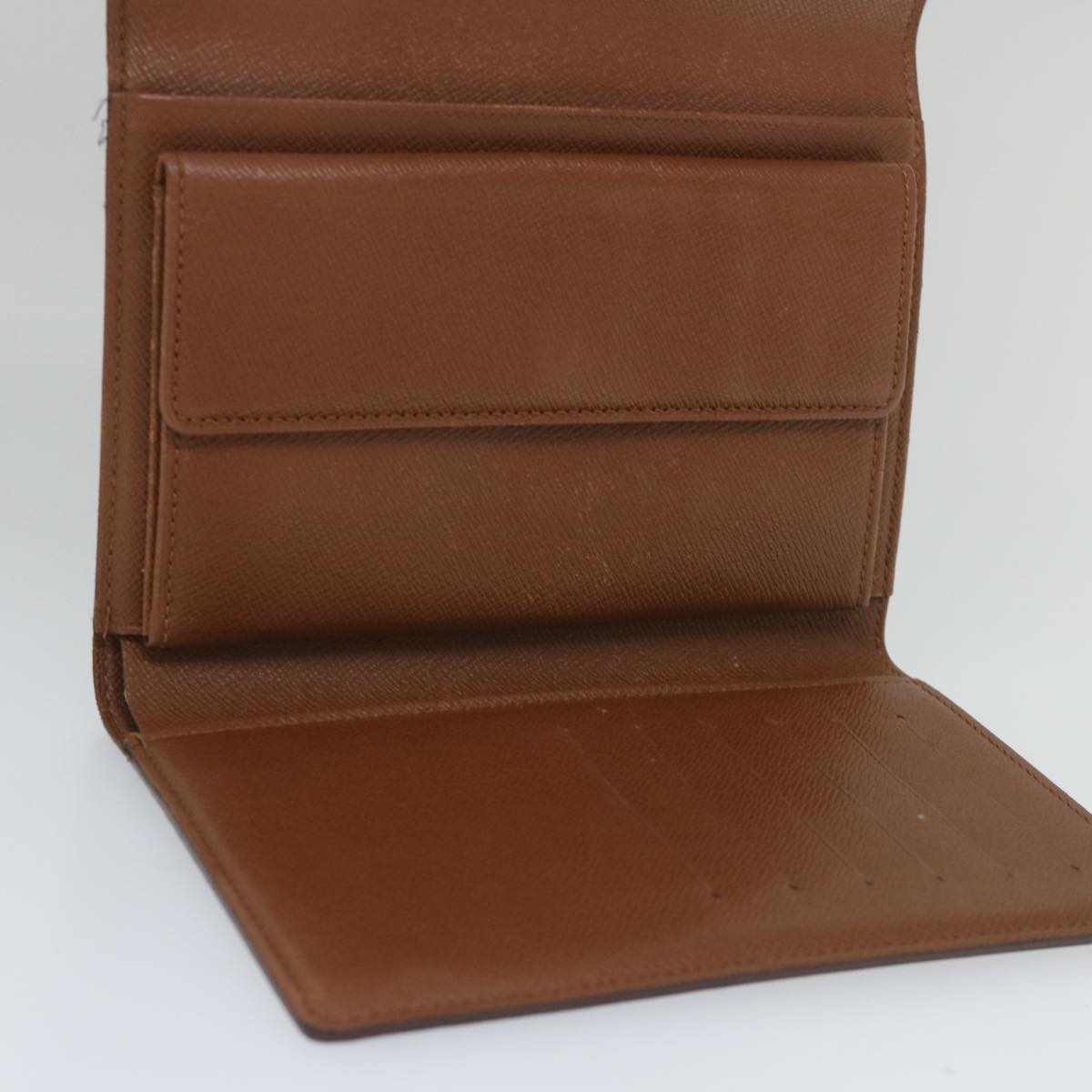 LOUIS VUITTON Monogram Porte Tresor Etui Chequier Wallet M61200 LV bs9205