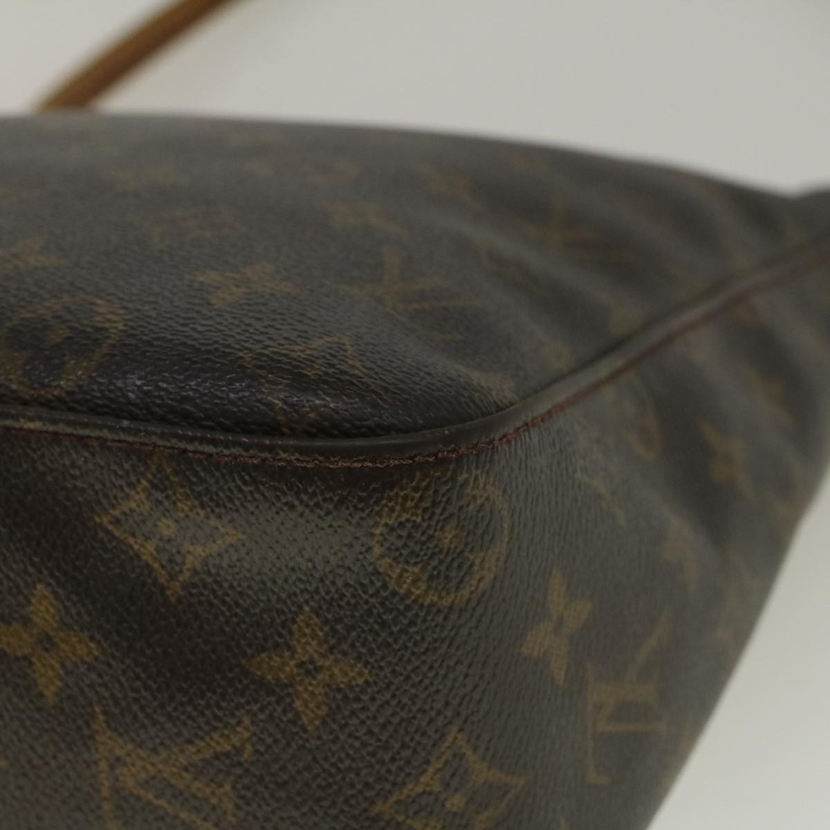 LOUIS VUITTON Monogram Looping GM Shoulder Bag M51145 LV bs9296