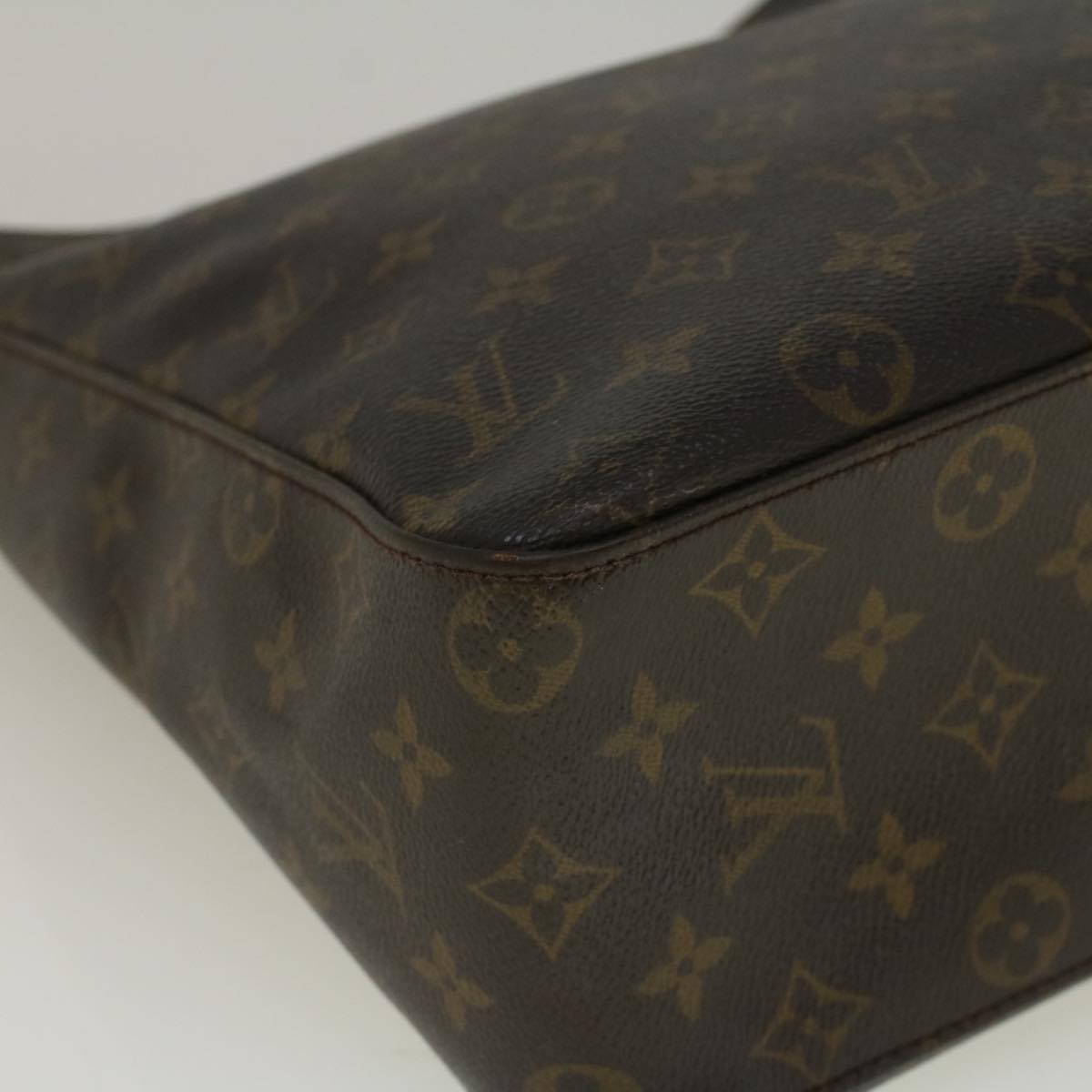 LOUIS VUITTON Monogram Looping GM Shoulder Bag M51145 LV bs9296