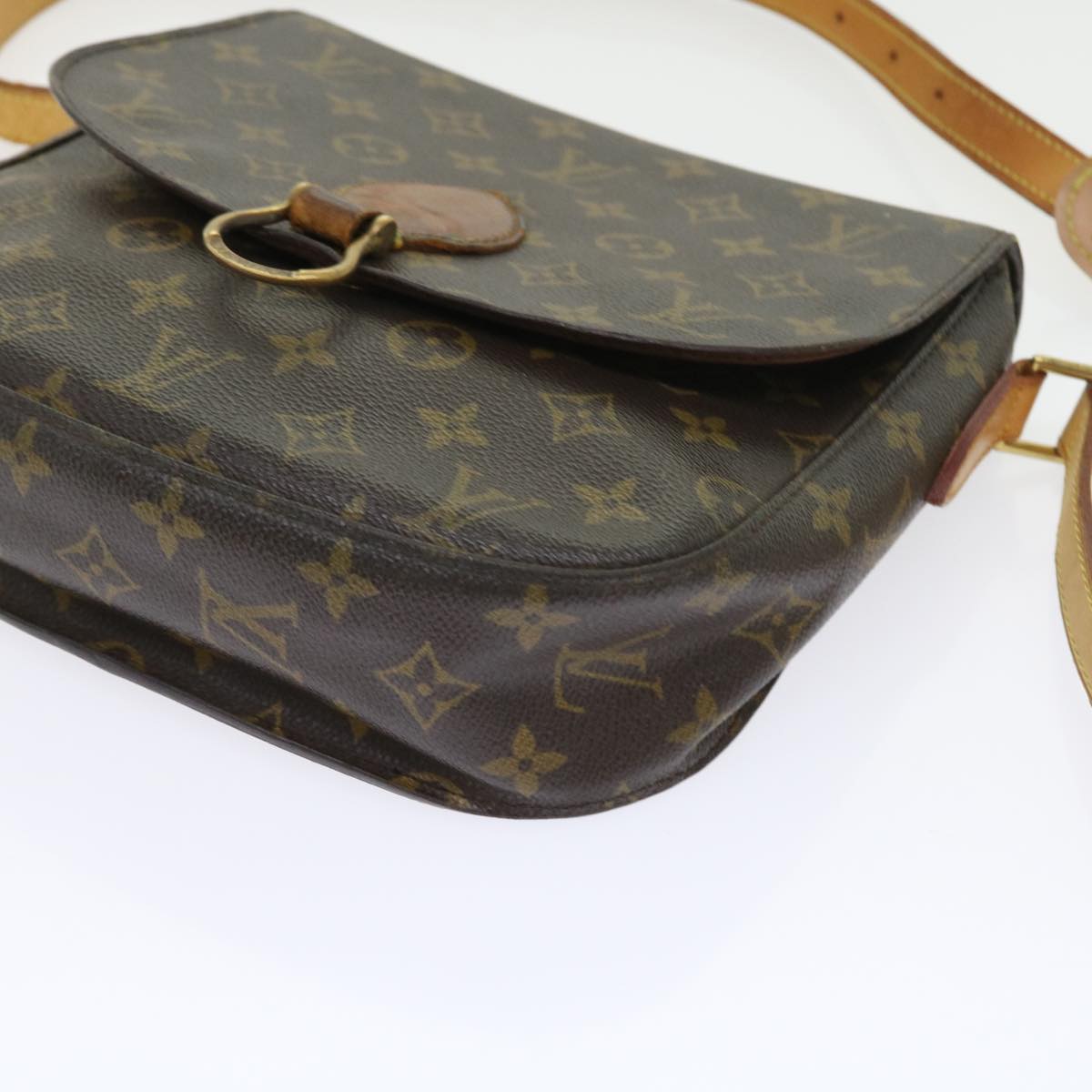 LOUIS VUITTON Monogram Saint Cloud GM Shoulder Bag M51242 LV bs9303