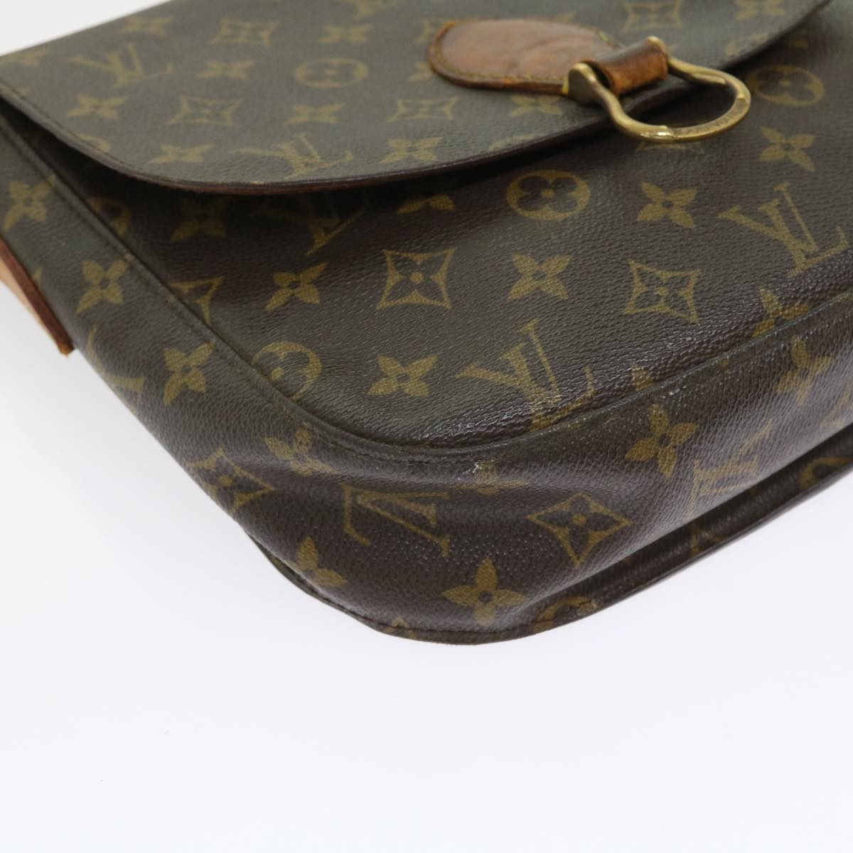 LOUIS VUITTON Monogram Saint Cloud GM Shoulder Bag M51242 LV bs9303