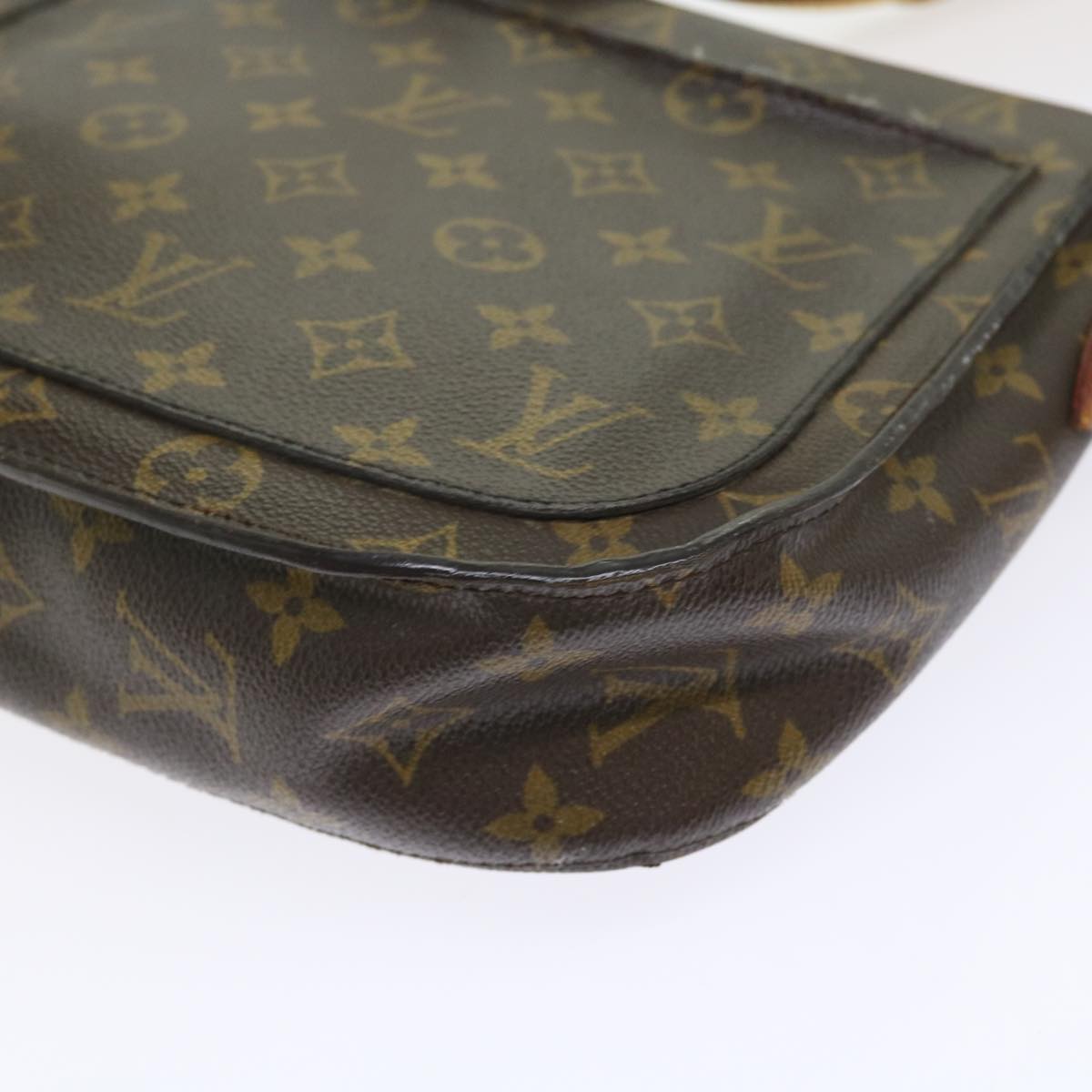 LOUIS VUITTON Monogram Saint Cloud GM Shoulder Bag M51242 LV bs9303