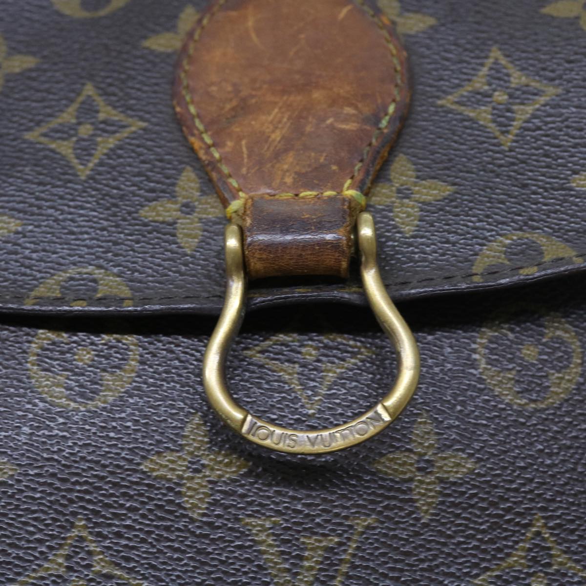 LOUIS VUITTON Monogram Saint Cloud GM Shoulder Bag M51242 LV bs9303