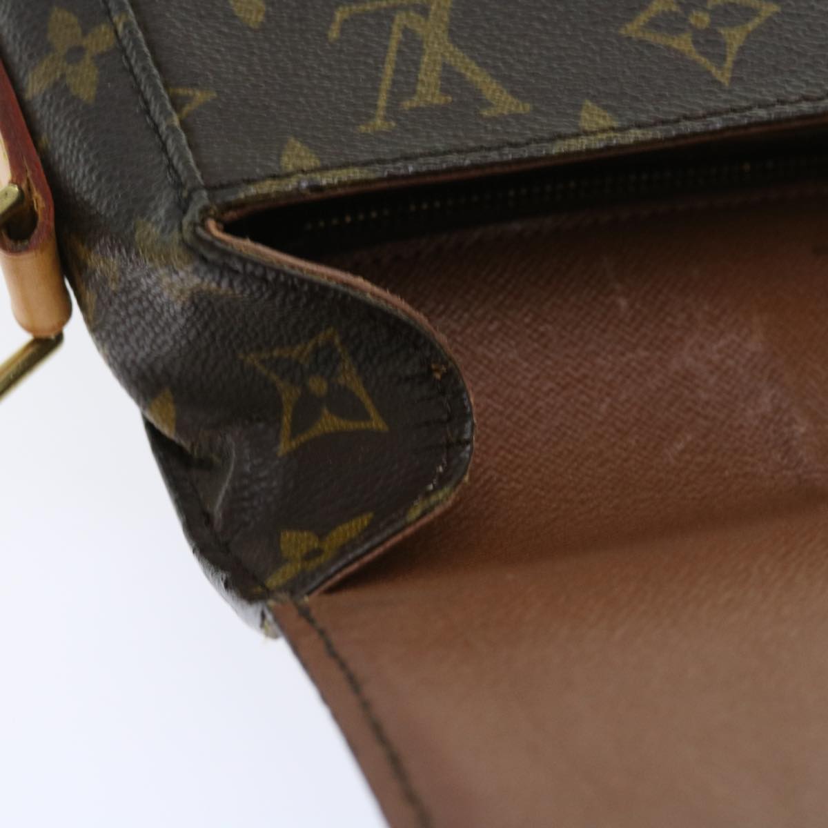 LOUIS VUITTON Monogram Saint Cloud GM Shoulder Bag M51242 LV bs9303