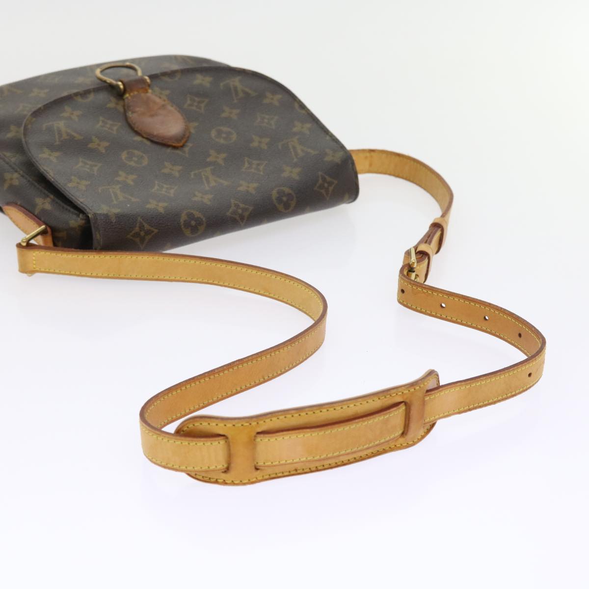 LOUIS VUITTON Monogram Saint Cloud GM Shoulder Bag M51242 LV bs9303