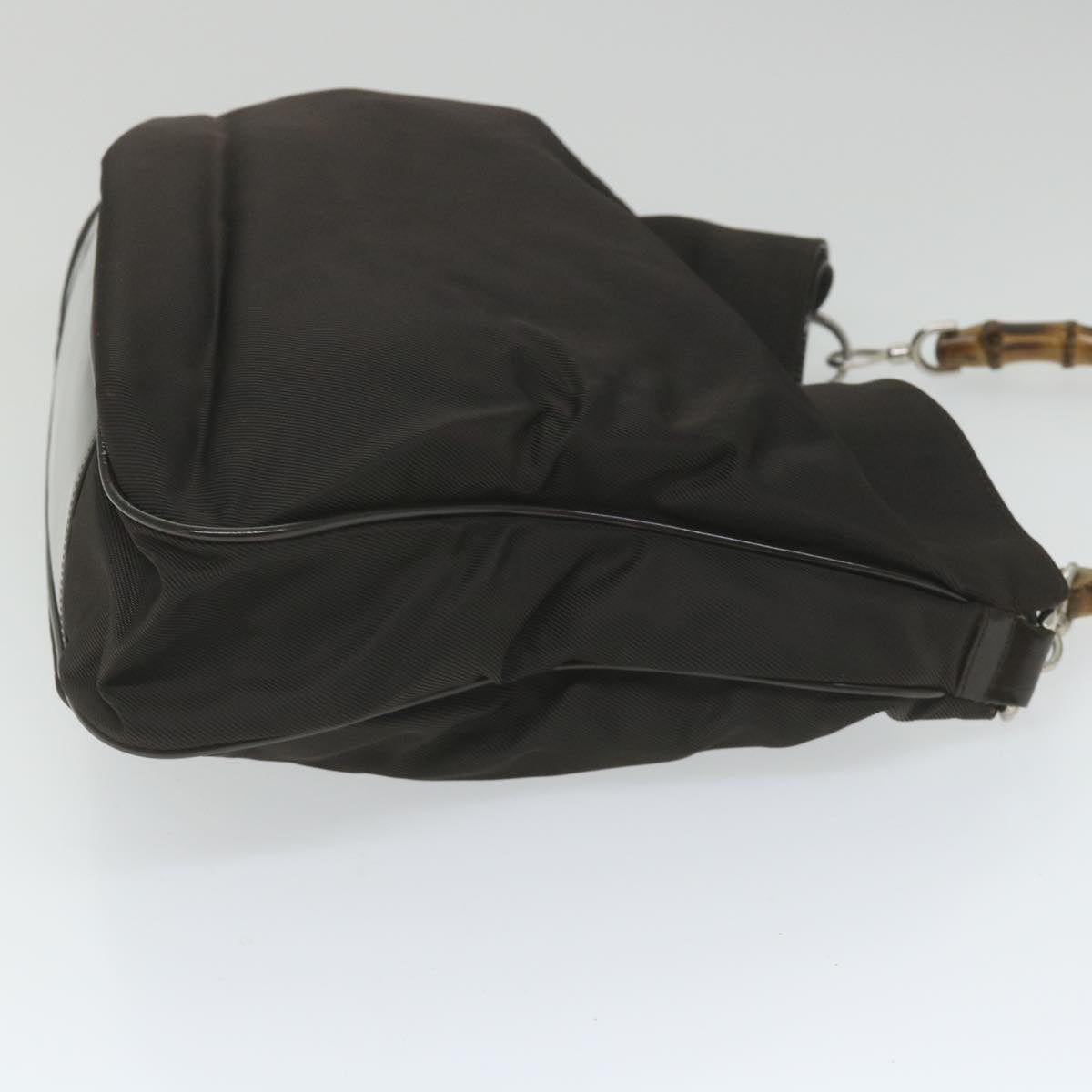 GUCCI Bamboo Shoulder Bag Canvas Brown 001 2852 1577 5  bs9445