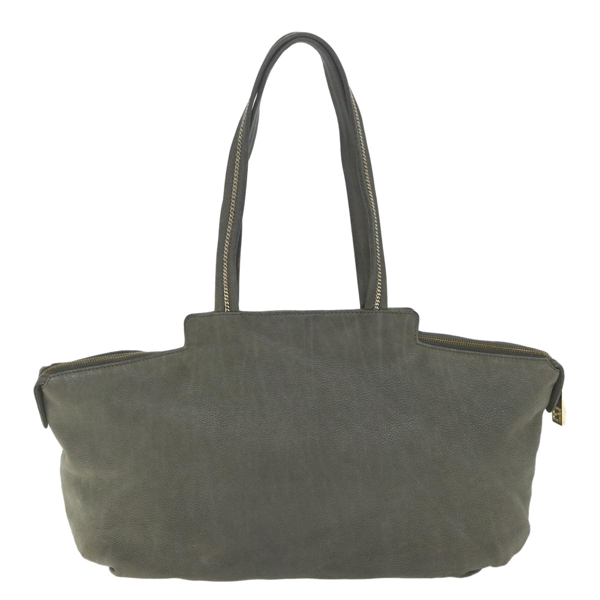 Luxury FendiTote Bag Leather Graybs9668