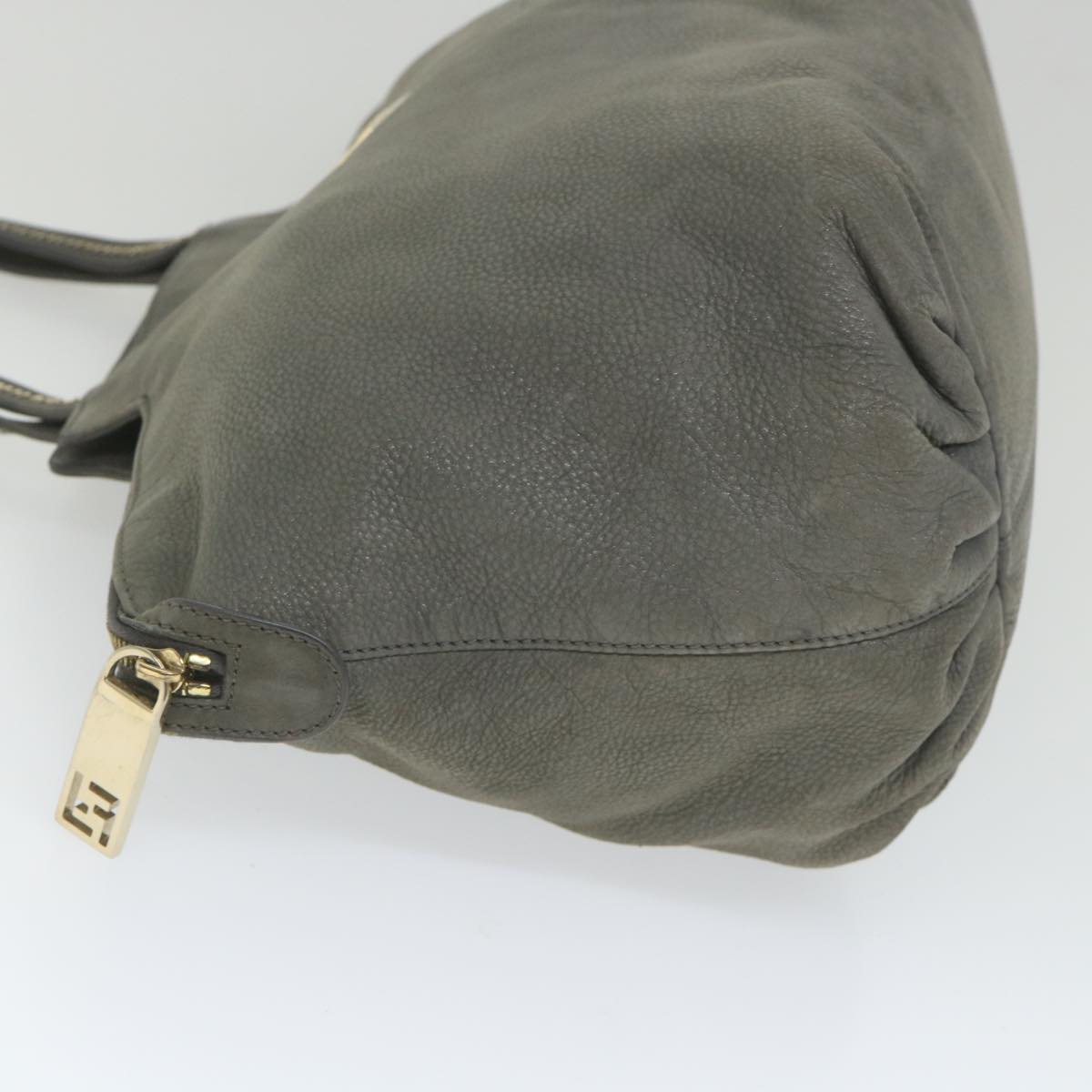 Luxury FendiTote Bag Leather Graybs9668