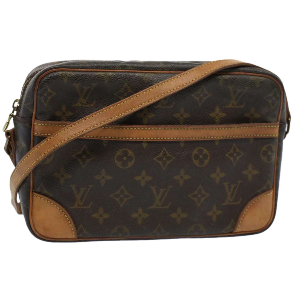 LOUIS VUITTON Monogram Trocadero 27 Shoulder Bag M51274 LV bs9775