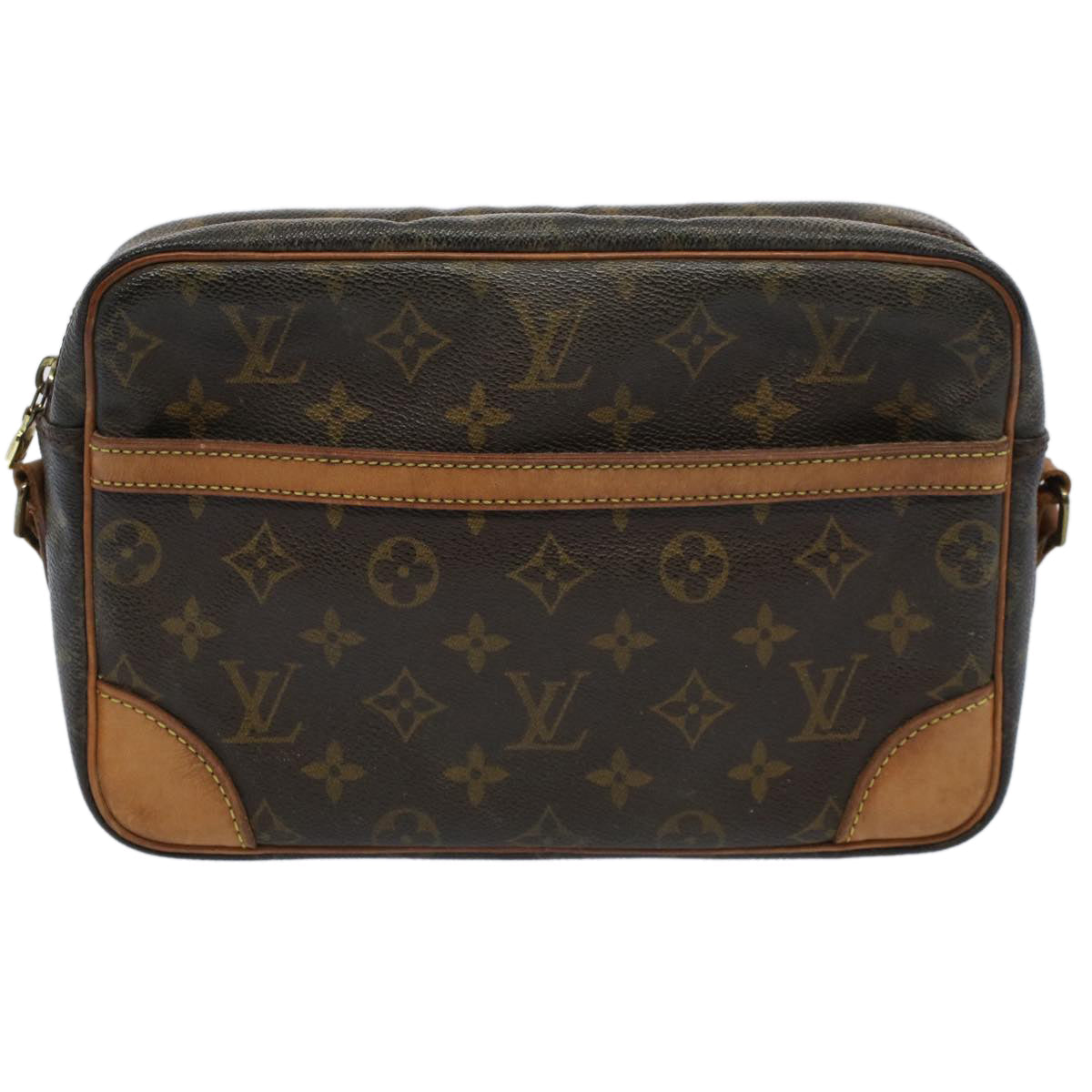LOUIS VUITTON Monogram Trocadero 27 Shoulder Bag M51274 LV bs9775