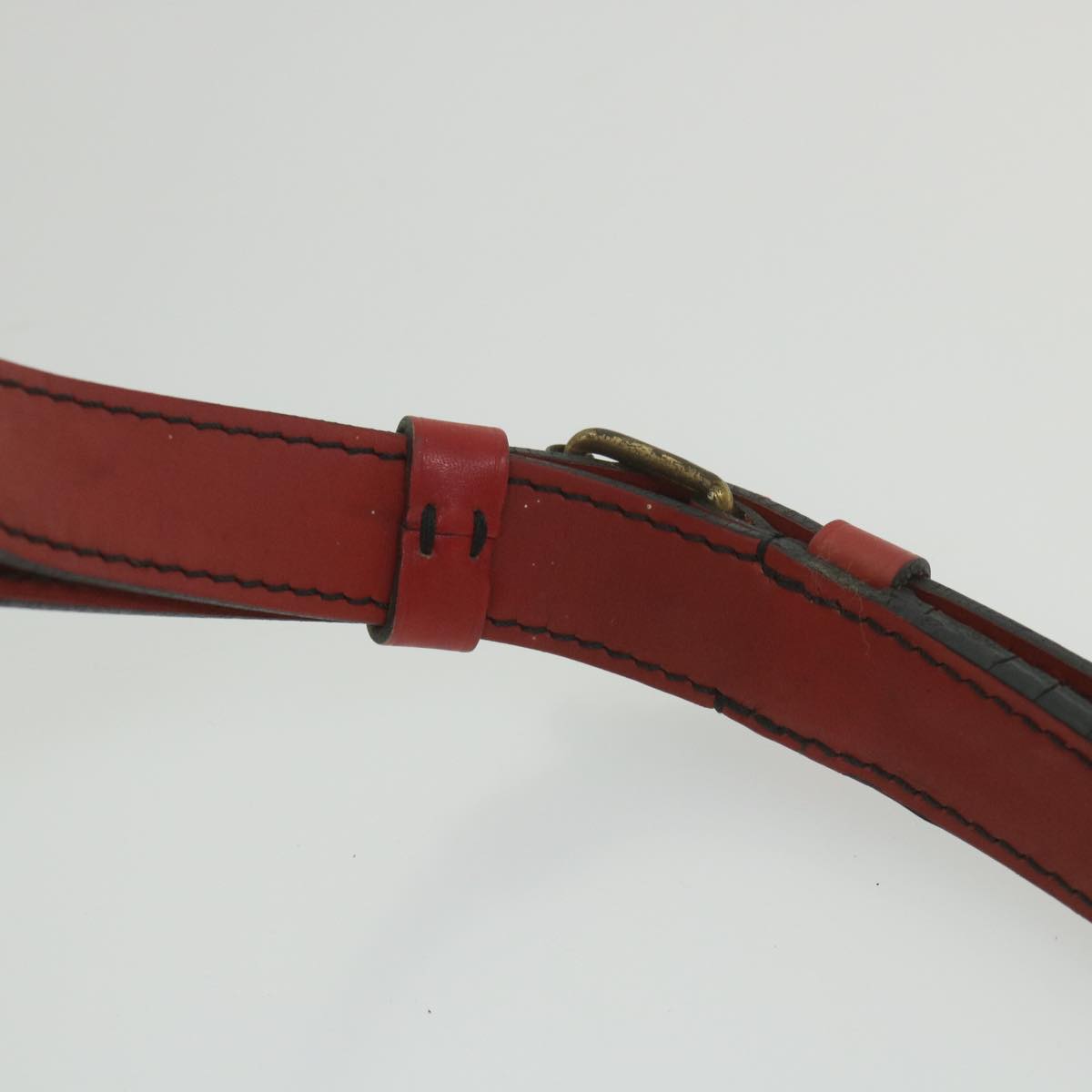 LOUIS VUITTON Epi Noe Shoulder Bag Bicolor Black Red M44017 LV bs9852